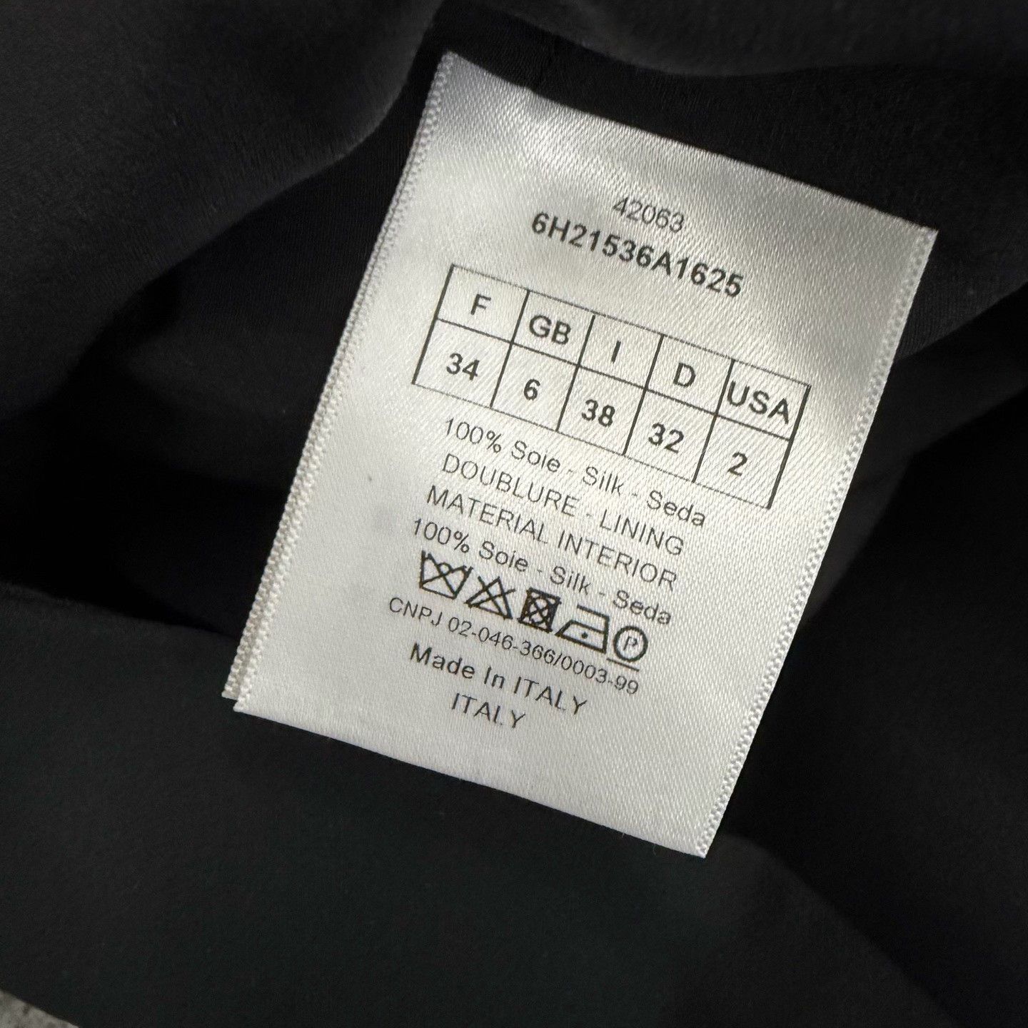 Dior Christian Dior Silk Diagonal Zip Jacket Size XXS / US 00 / IT 34 - 3 Thumbnail