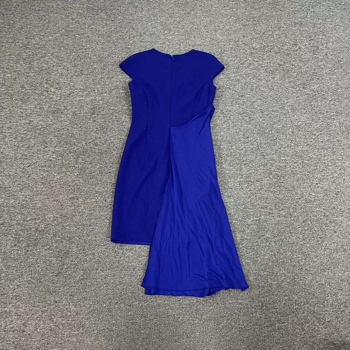 Versace Versace Blue Silk Dress Size 38 Size S / US 4 / IT 40 - 7 Thumbnail