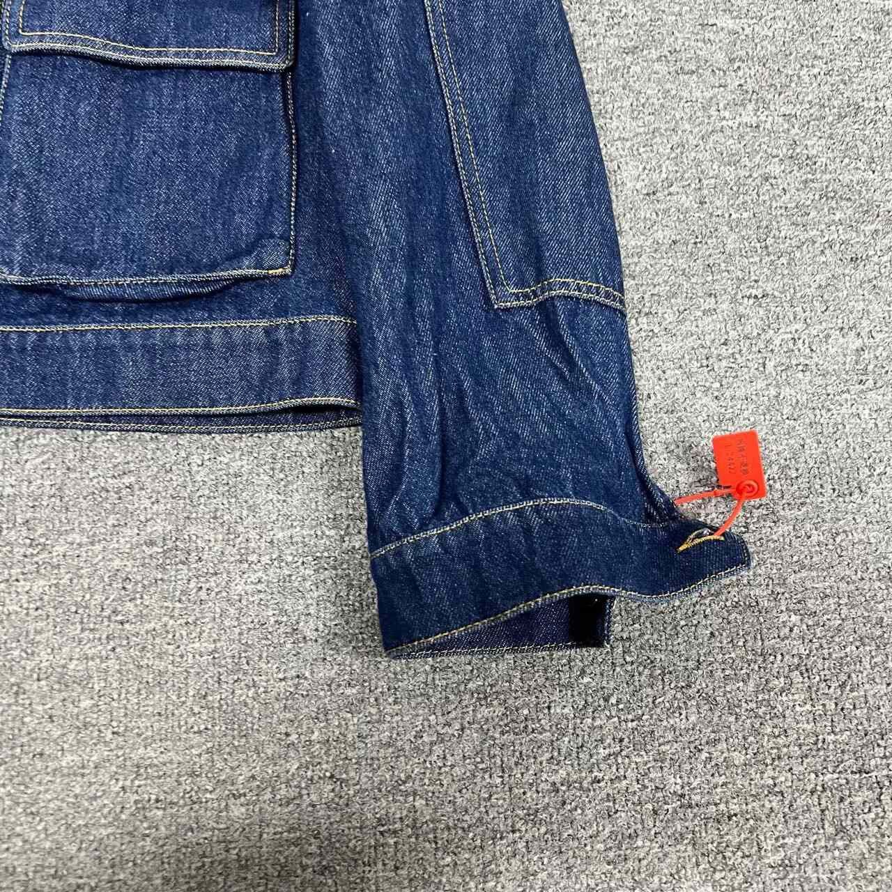 Valentino Valentino 3D Butterfly Denim Jacket Size S / US 4 / IT 40 - 3 Thumbnail