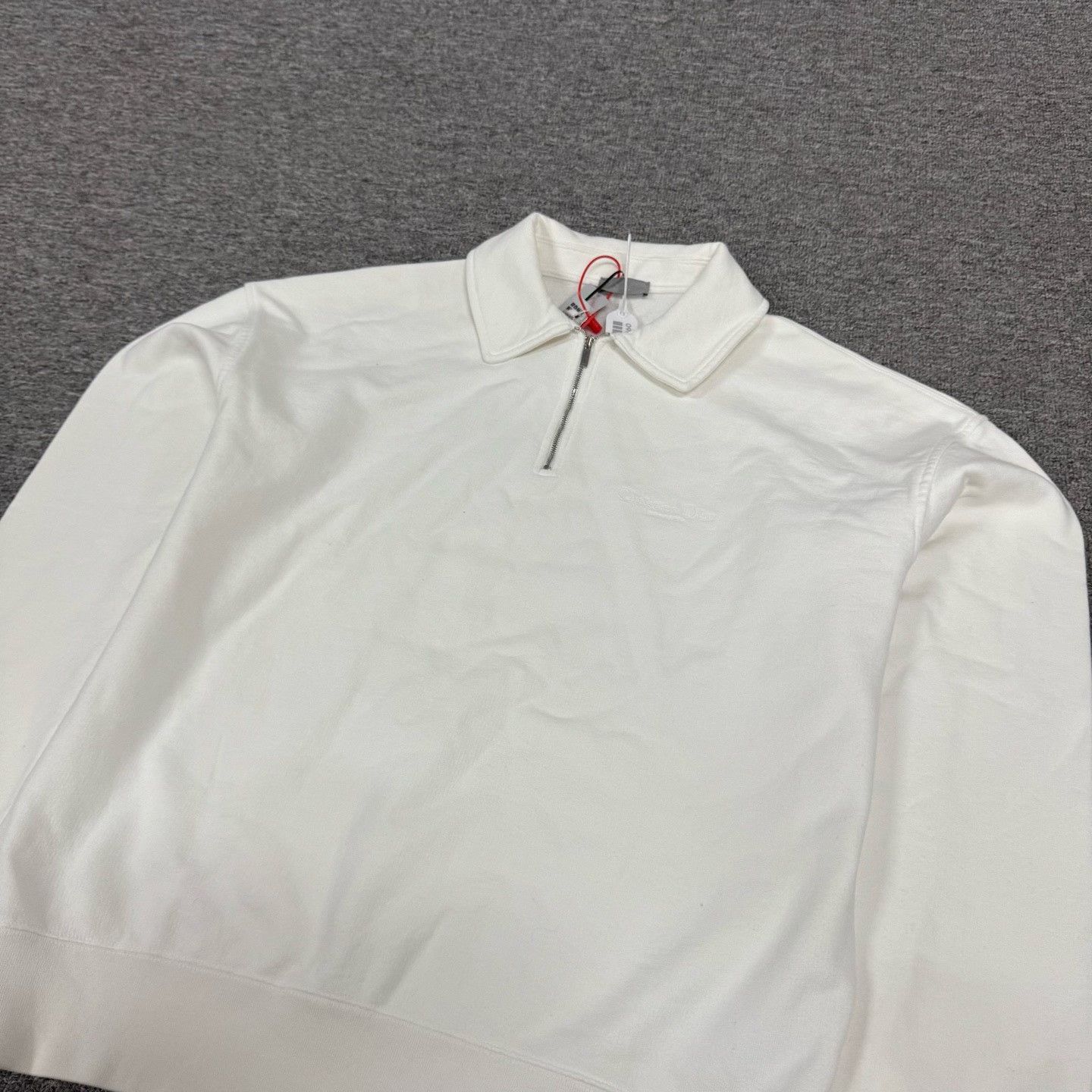 Dior Dior Embroidered Polo Collar Long Sleeve Sweatshirt Size US M / EU 48-50 / 2 - 3 Thumbnail