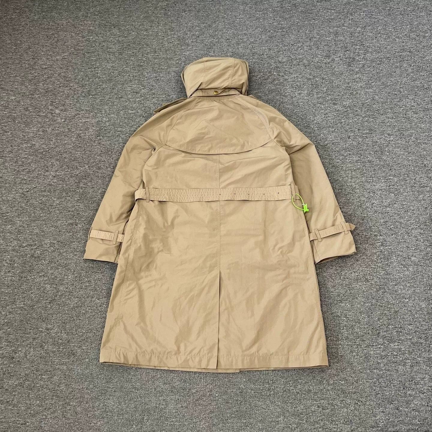 Burberry Burberry Mid-Length Nylon Hooded Trench Coat Size L / US 10 / IT 46 - 2 Thumbnail