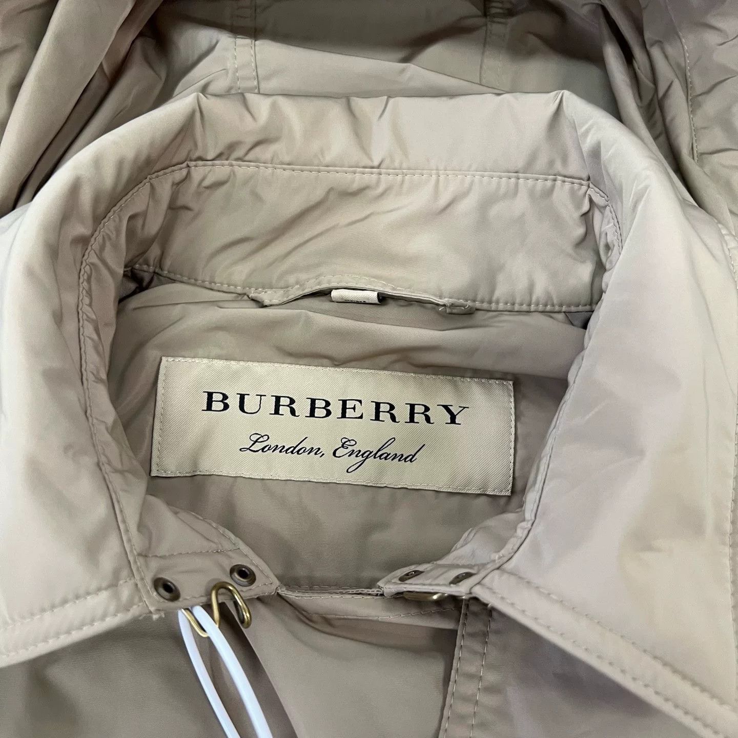 Burberry Burberry Mid-Length Nylon Hooded Trench Coat Size L / US 10 / IT 46 - 7 Thumbnail