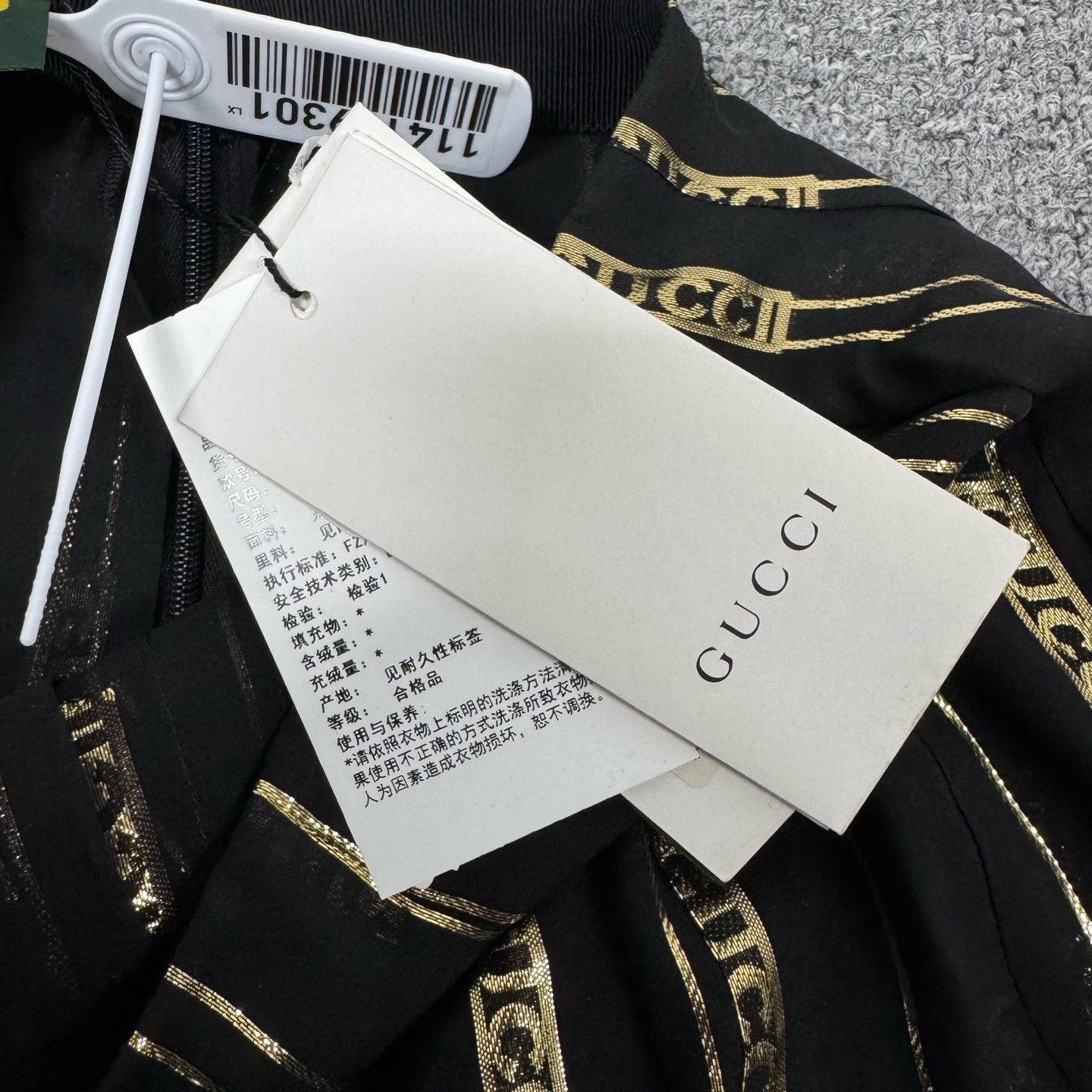 Gucci Gucci Dapper Dan Gold Logo Pleated Skirt Size 38" / US 16 / IT 52 - 7 Thumbnail