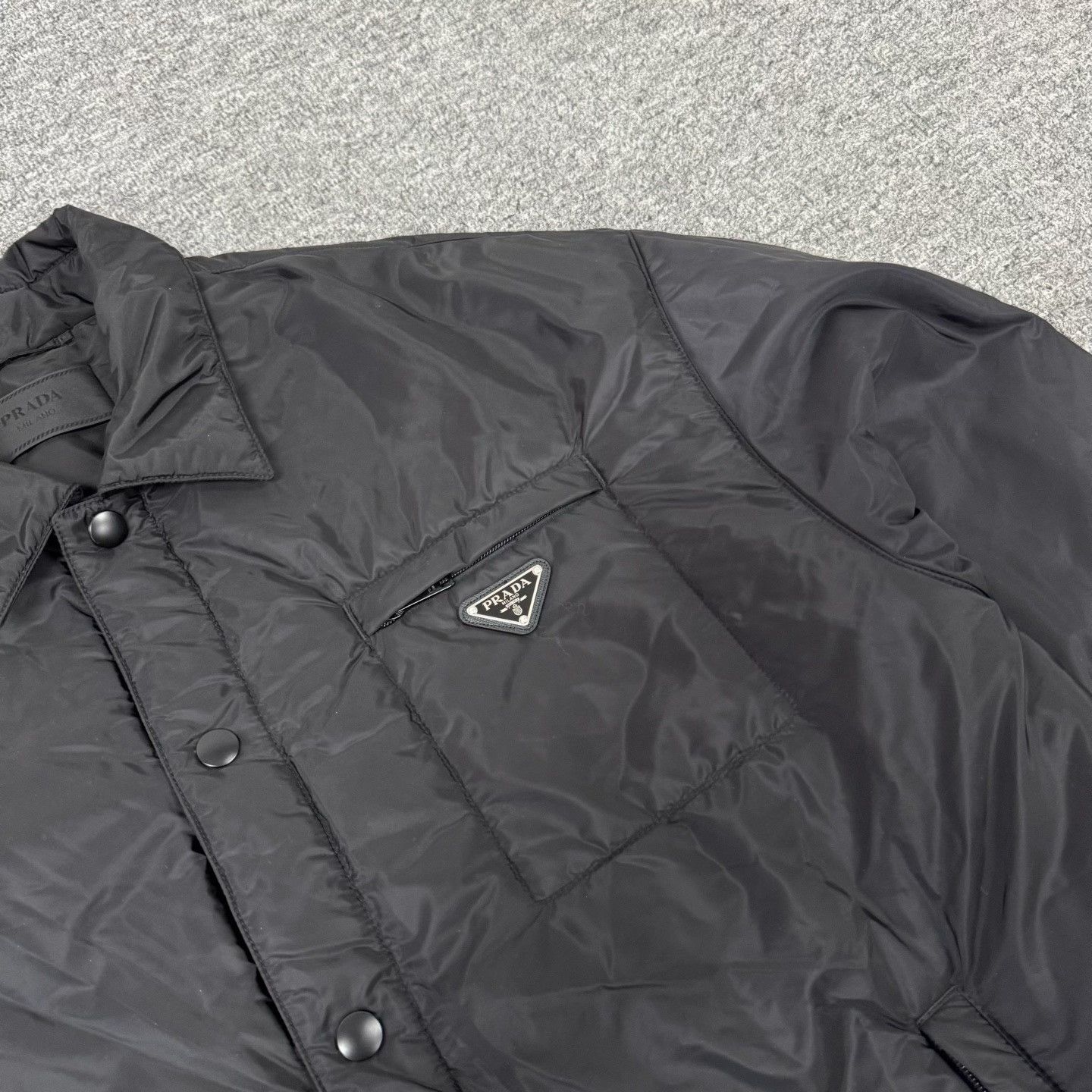 Prada Prada Triangle Logo Recycled Nylon Jacket XXL Size US XXL / EU 58 / 5 - 6 Thumbnail