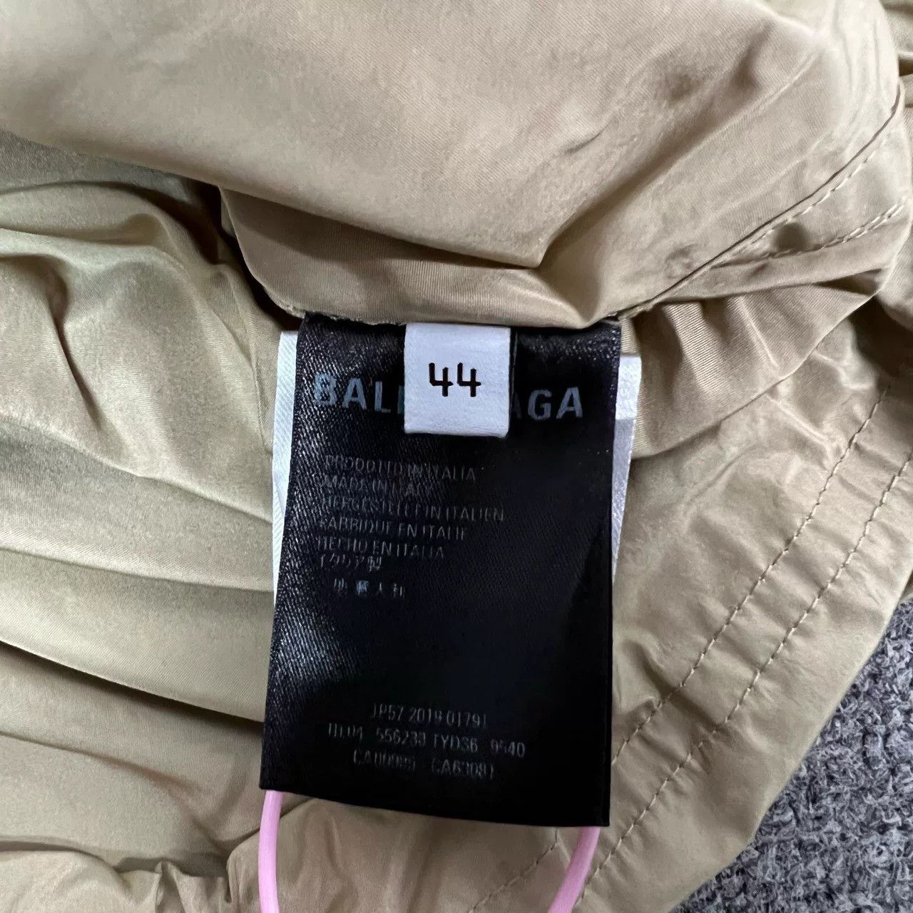 Balenciaga Balenciaga Men's Back Logo Jacket Size US S / EU 44-46 / 1 - 8 Thumbnail