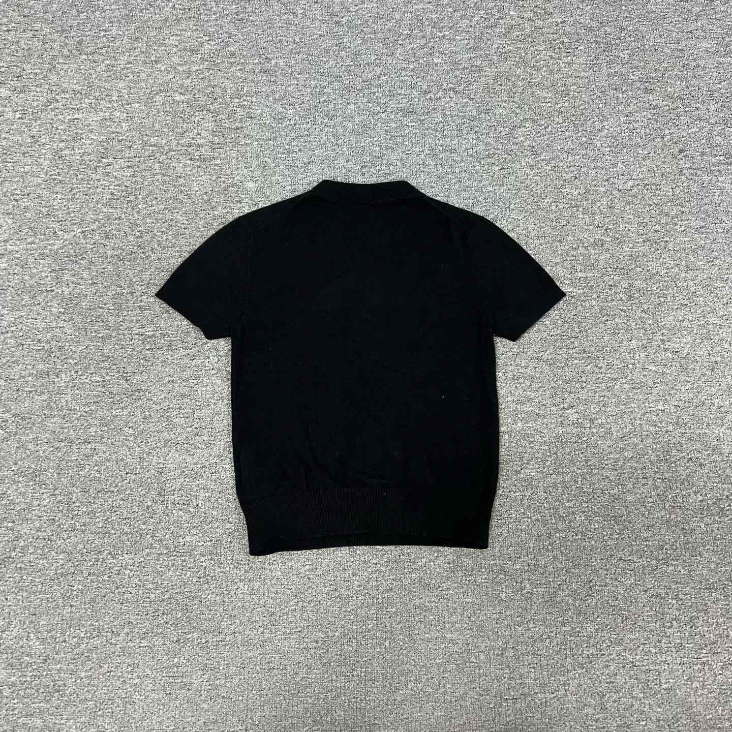 Hermes Hermes Jacquard Logo Cashmere Short-Sleeve Top Size S / US 4 / IT 40 - 3 Thumbnail