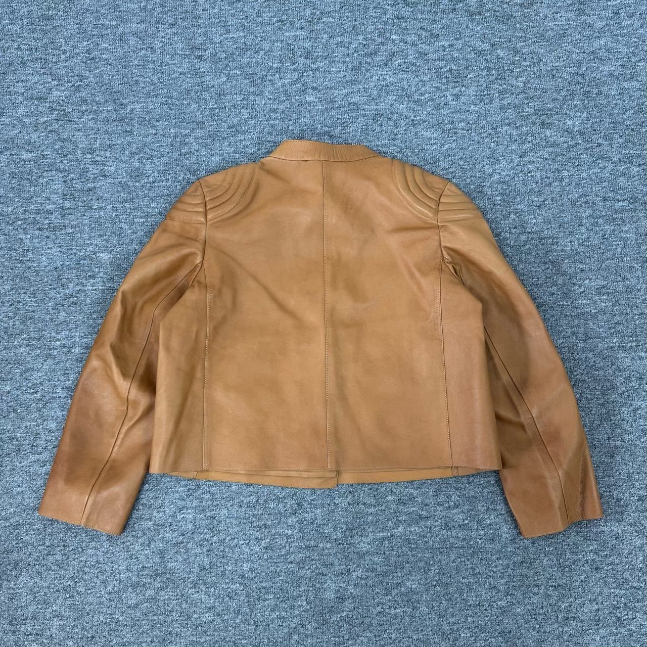 Prada Prada Short Lambskin Biker Jacket Size S / US 4 / IT 40 - 2 Thumbnail
