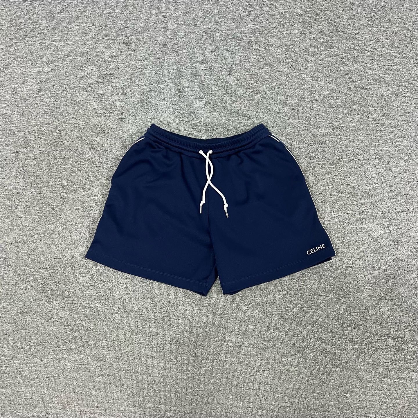 Celine Celine Logo Side Stripe Casual Shorts Size US 35 - 2 Thumbnail