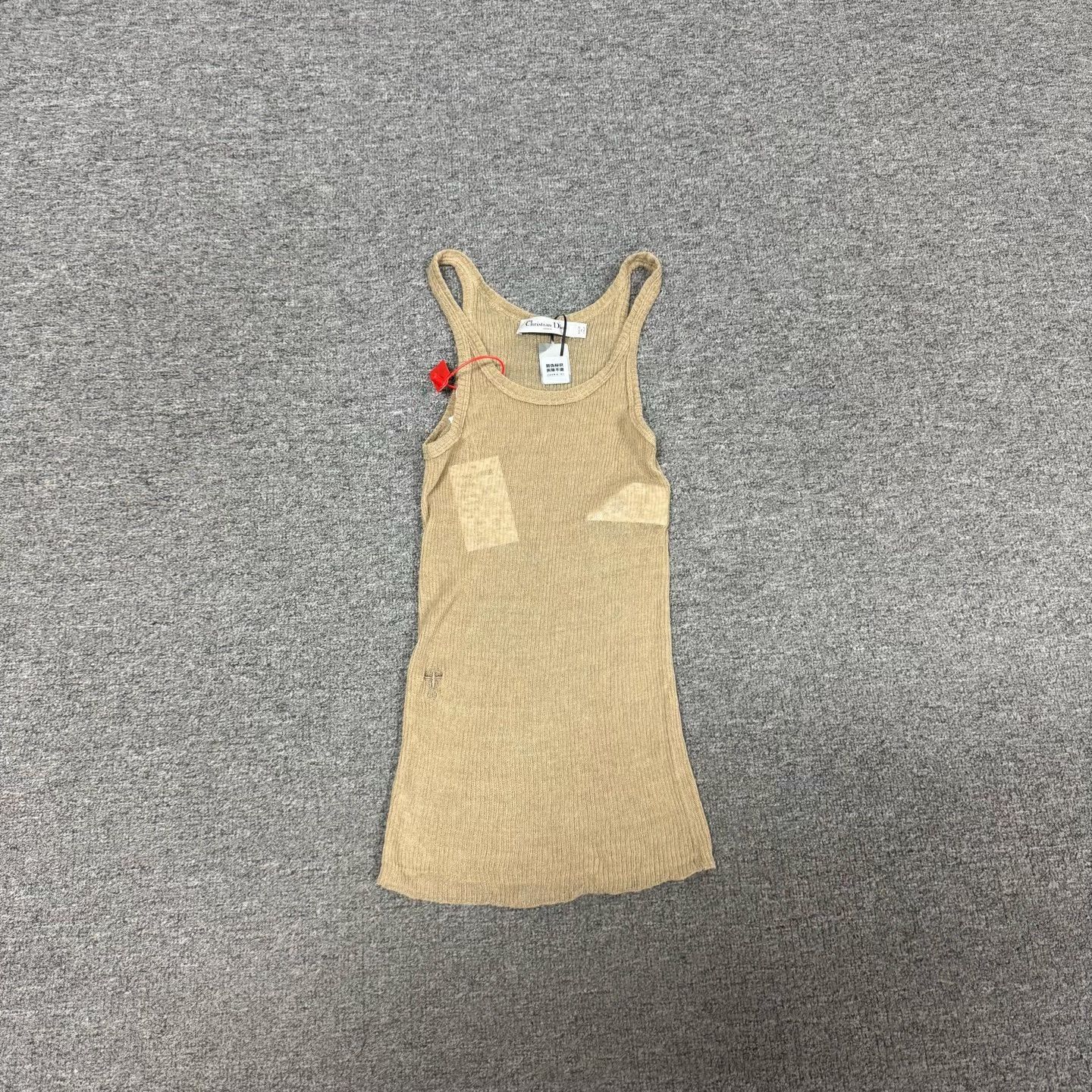 Dior Dior Bee Embroidery Linen Camisole Size XS / US 0-2 / IT 36-38 - 2 Thumbnail