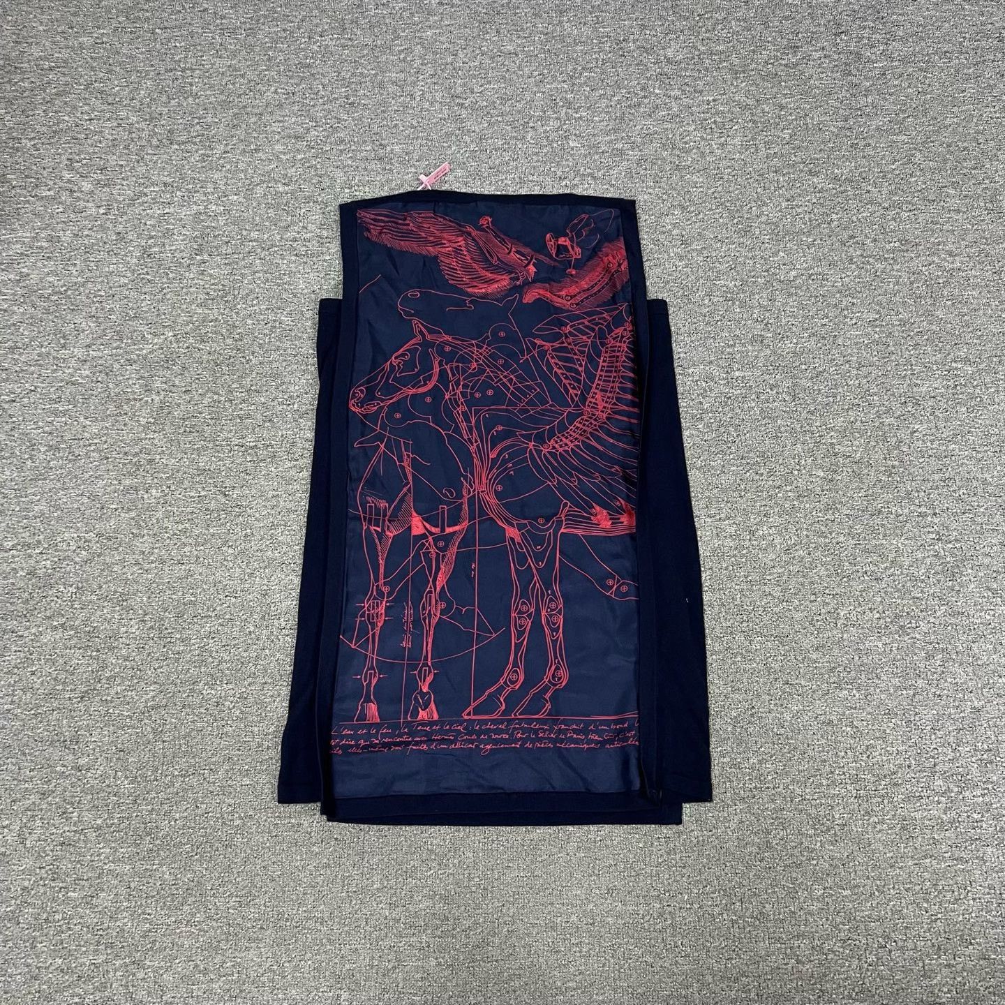 Hermes Hermes Mechanical Pegasus Silk Cashmere Sleeveless Dress Size XS / US 0-2 / IT 36-38 - 2 Thumbnail