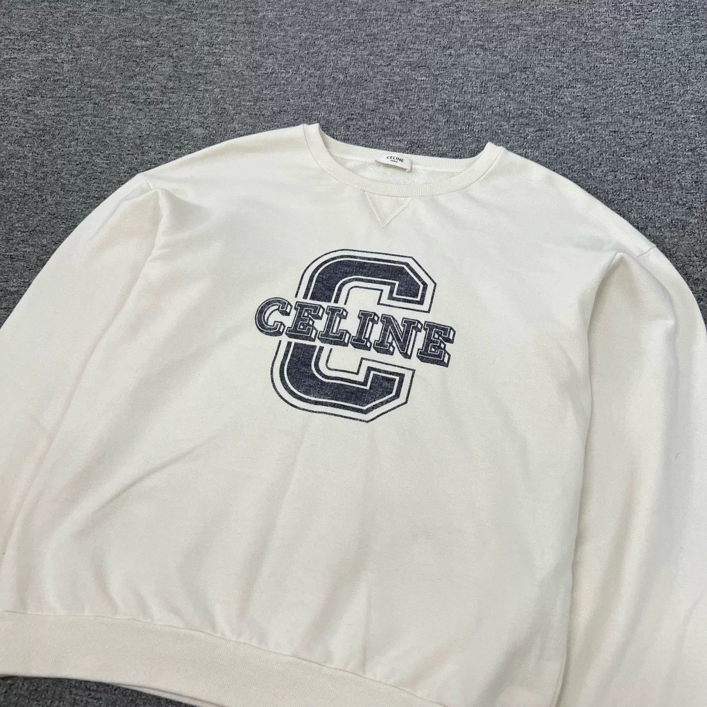 Celine Celine Classic Logo Crewneck Sweater XS Size XS / US 0-2 / IT 36-38 - 4 Thumbnail