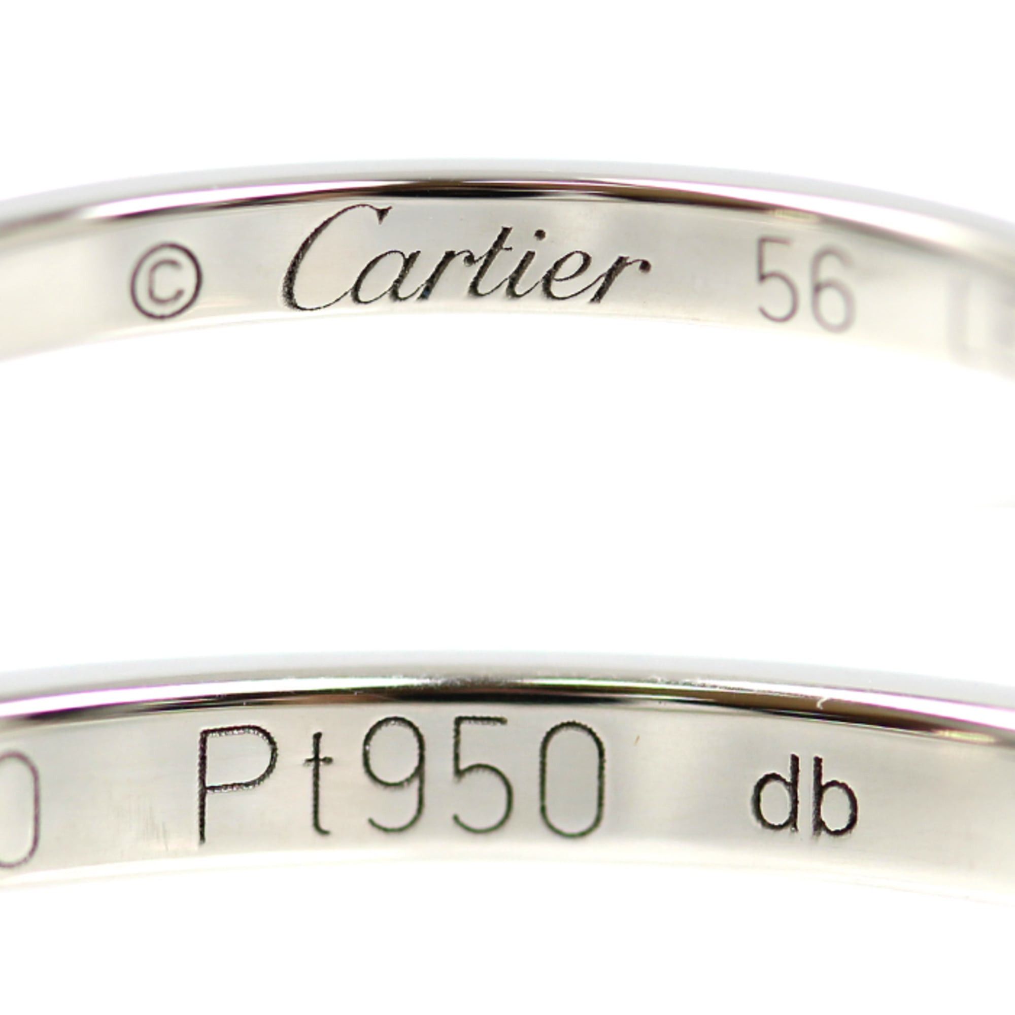 Cartier Cartier Pt950 Platinum Ballerina Wedding Ring B4071956 56 3.6g Women's Size ONE SIZE - 5 Thumbnail