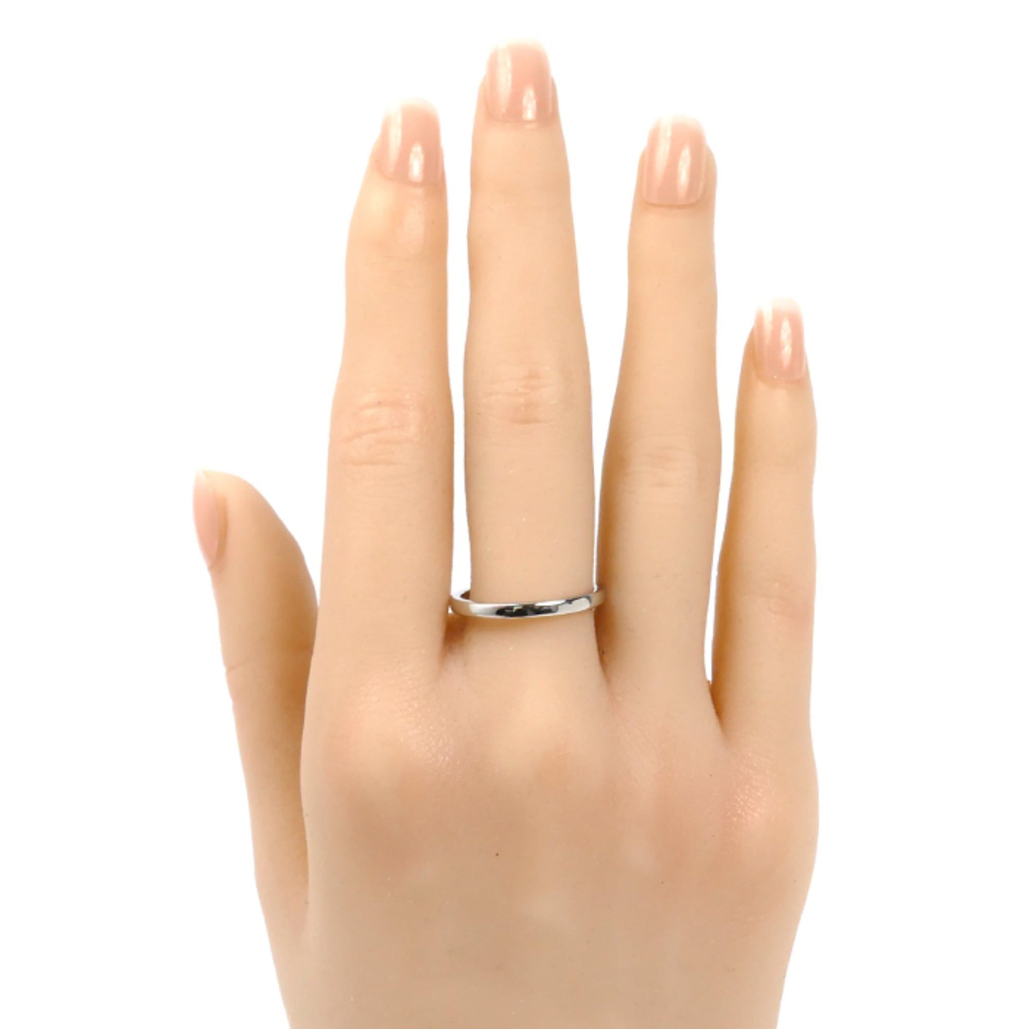 Cartier Cartier Pt950 Platinum Ballerina Wedding Ring B4071956 56 3.6g Women's Size ONE SIZE - 7 Thumbnail