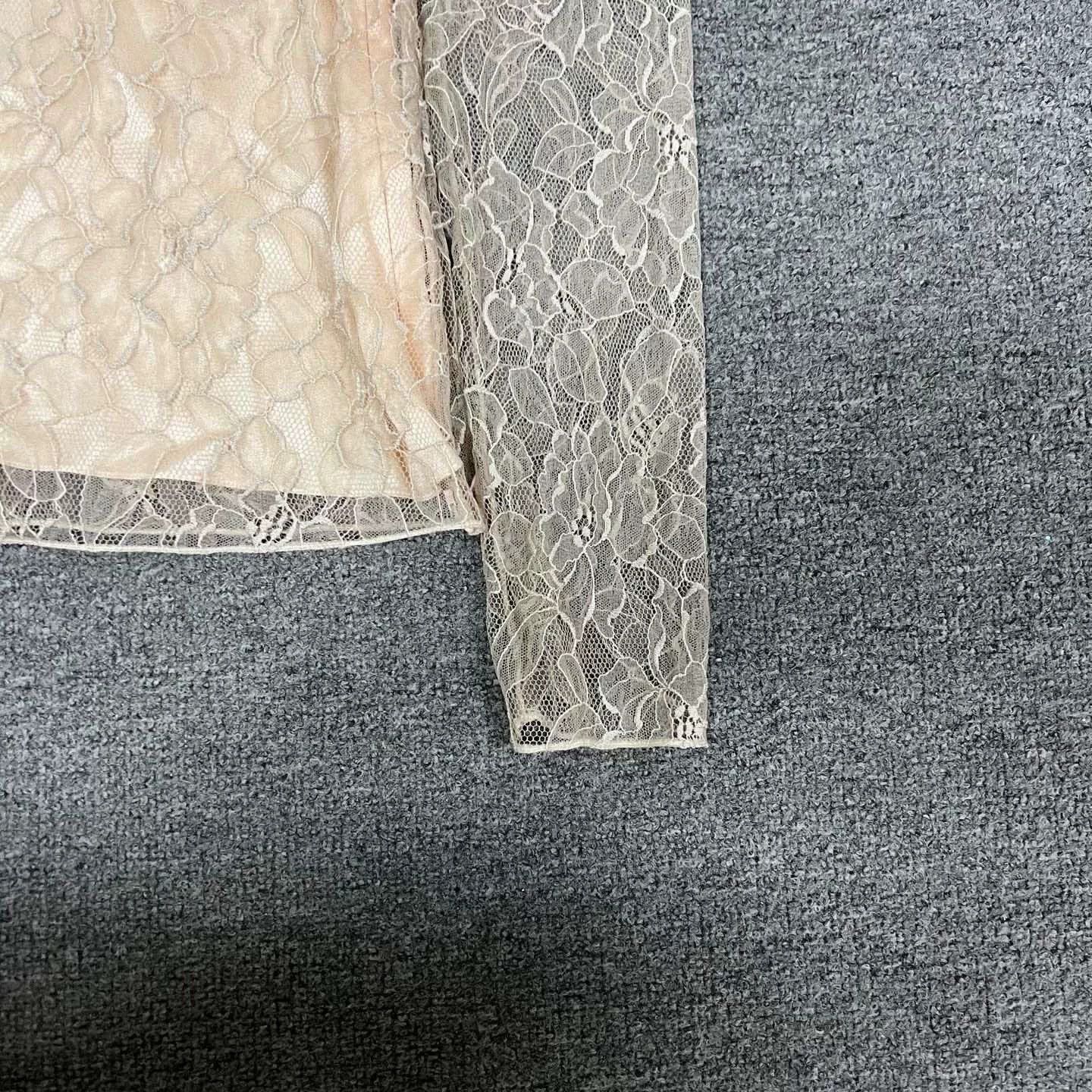 Dior Dior Lace Two-Piece Top F38 Size S / US 4 / IT 40 - 2 Thumbnail