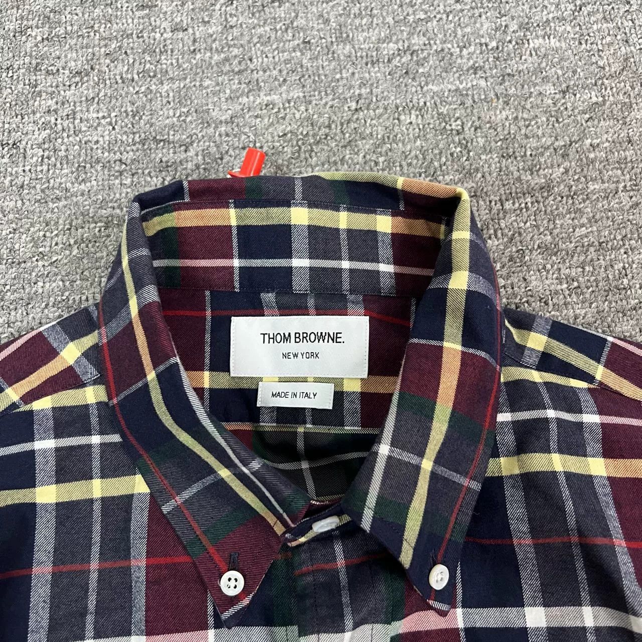 Thom Browne Thom Browne 2024 Plaid Long-Sleeve Shirt Size M / US 6-8 / IT 42-44 - 7 Thumbnail