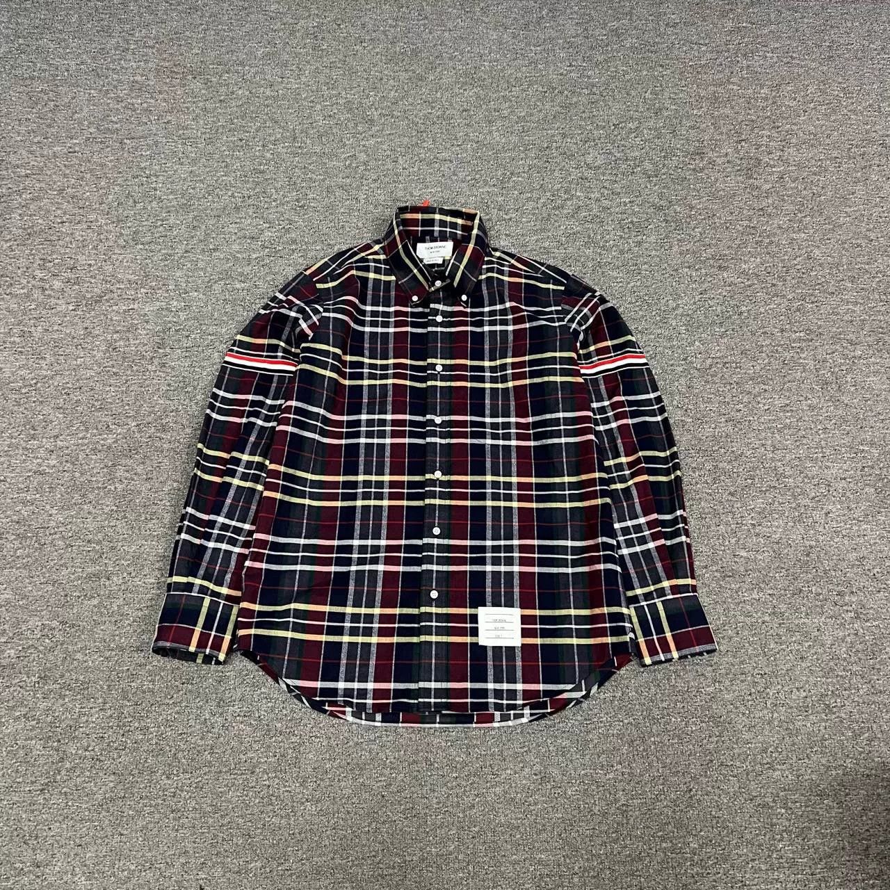 Thom Browne Thom Browne 2024 Plaid Long-Sleeve Shirt Size M / US 6-8 / IT 42-44 - 2 Thumbnail