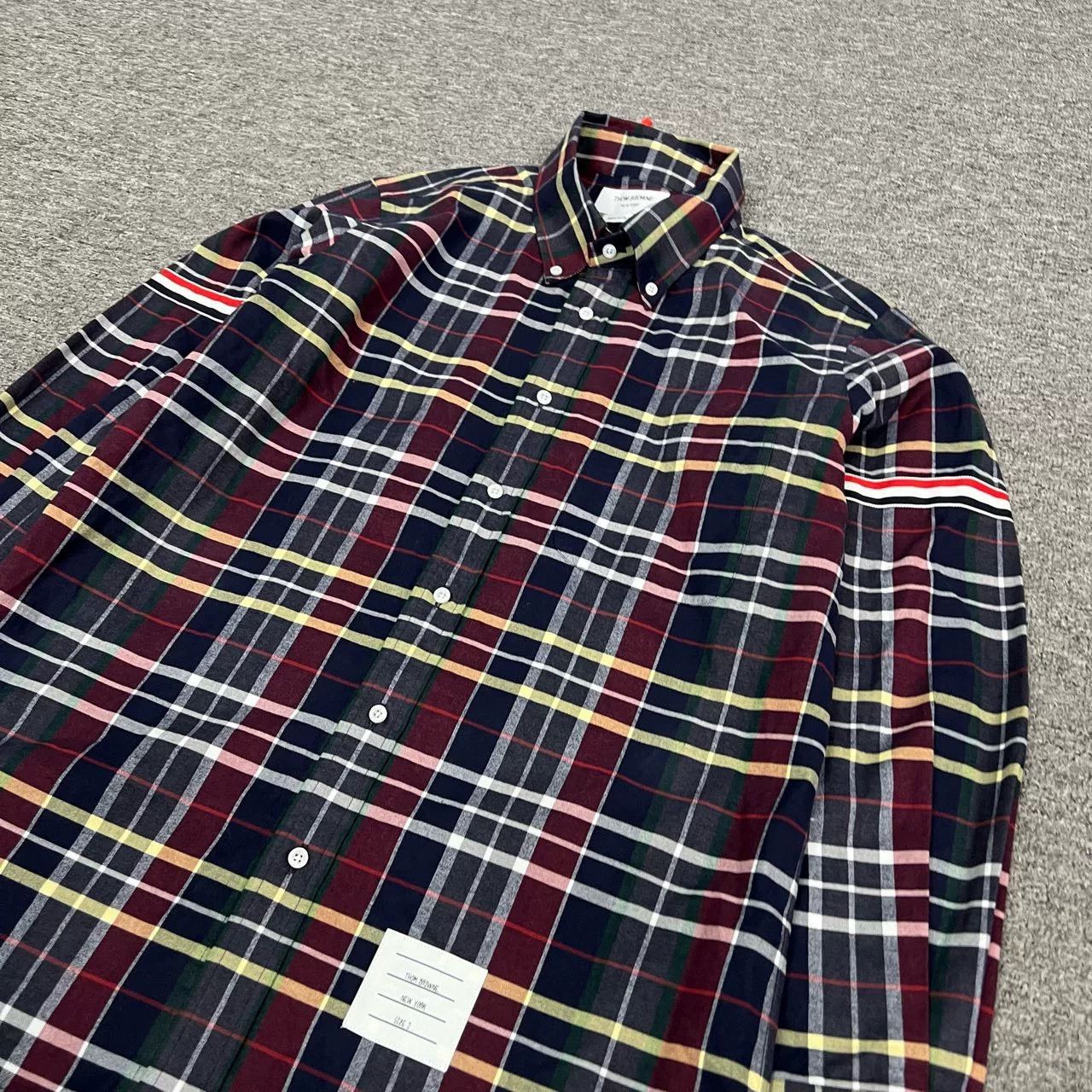 Thom Browne Thom Browne 2024 Plaid Long-Sleeve Shirt Size M / US 6-8 / IT 42-44 - 4 Thumbnail