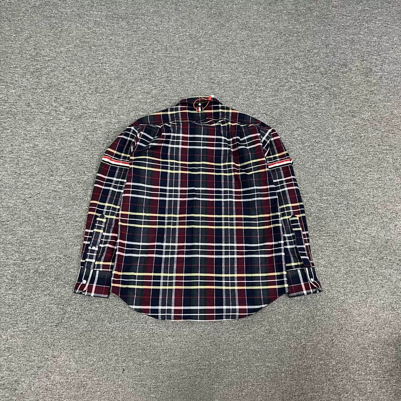 Thom Browne Thom Browne 2024 Plaid Long-Sleeve Shirt Size M / US 6-8 / IT 42-44 - 3 Thumbnail