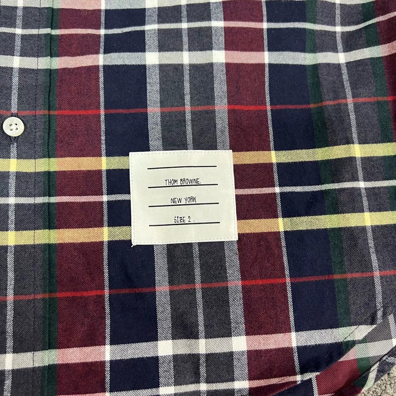 Thom Browne Thom Browne 2024 Plaid Long-Sleeve Shirt Size M / US 6-8 / IT 42-44 - 8 Thumbnail
