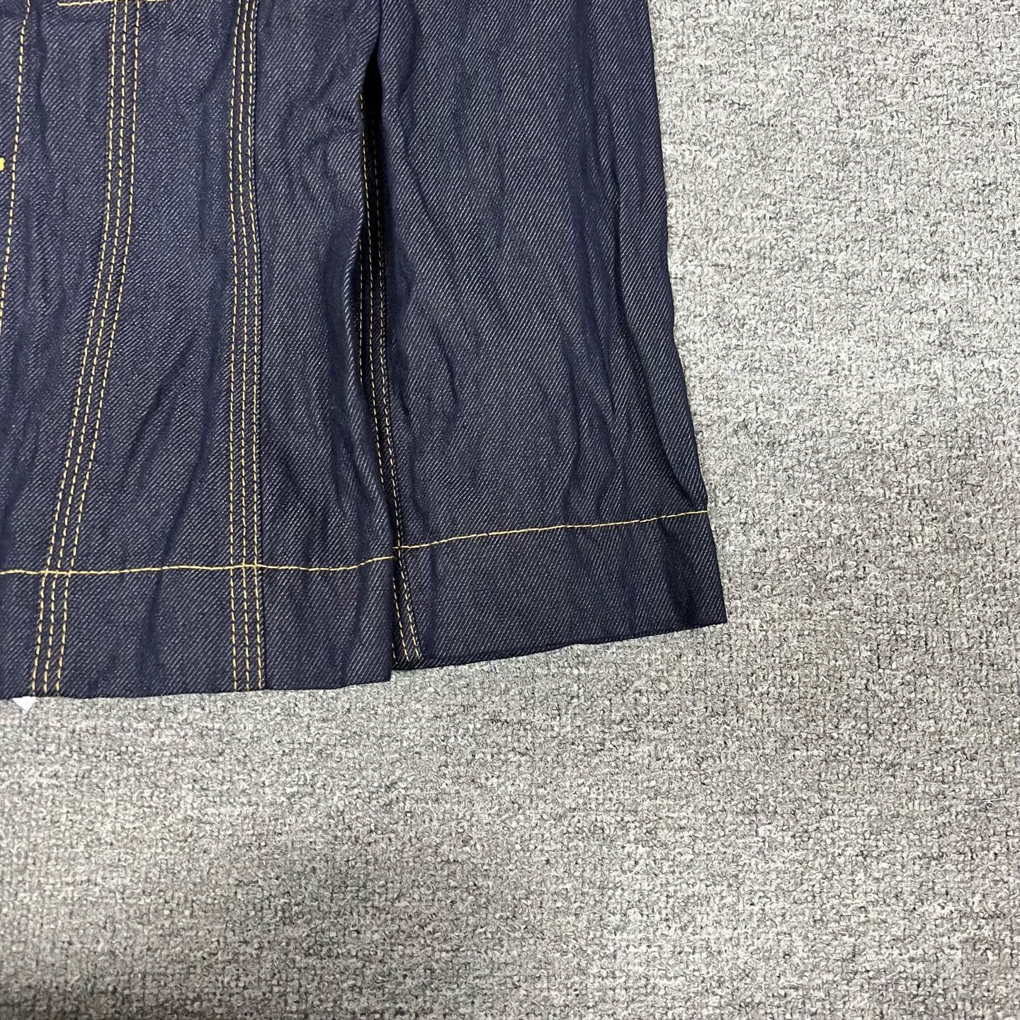 Bottega Veneta Bottega Veneta Show Waist-Cinched Denim Jacket Size S / US 4 / IT 40 - 3 Thumbnail