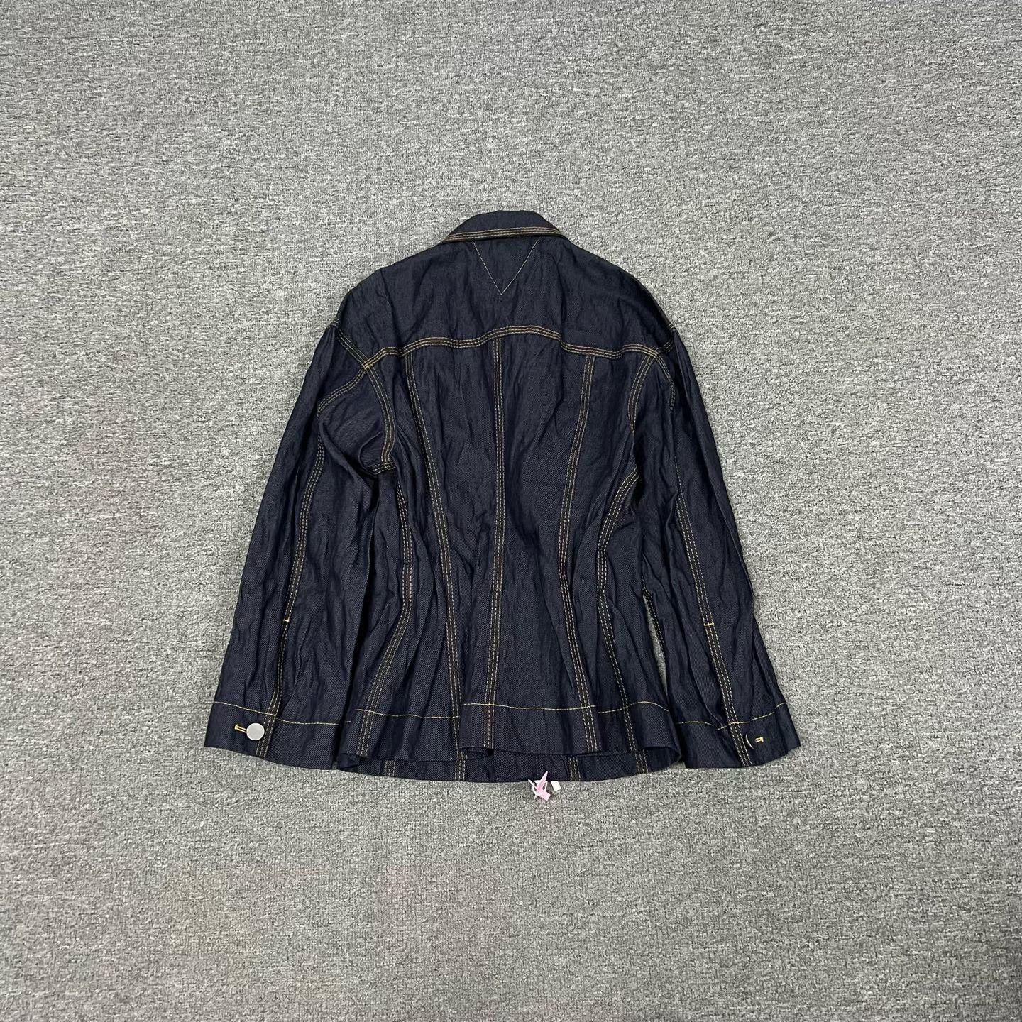 Bottega Veneta Bottega Veneta Show Waist-Cinched Denim Jacket Size S / US 4 / IT 40 - 7 Thumbnail