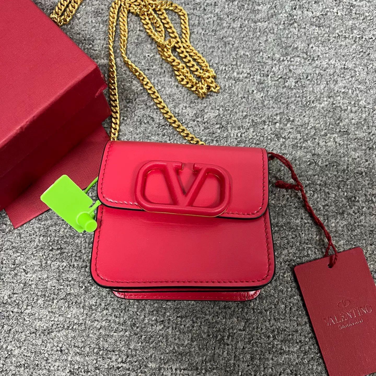 Valentino Valentino Red Mini WOC Crossbody Bag Size ONE SIZE - 2 Thumbnail
