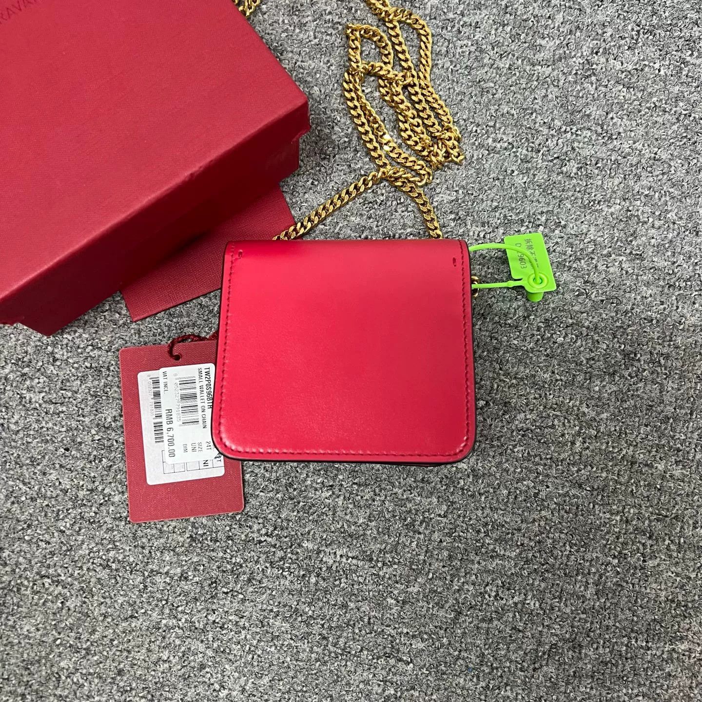 Valentino Valentino Red Mini WOC Crossbody Bag Size ONE SIZE - 6 Thumbnail