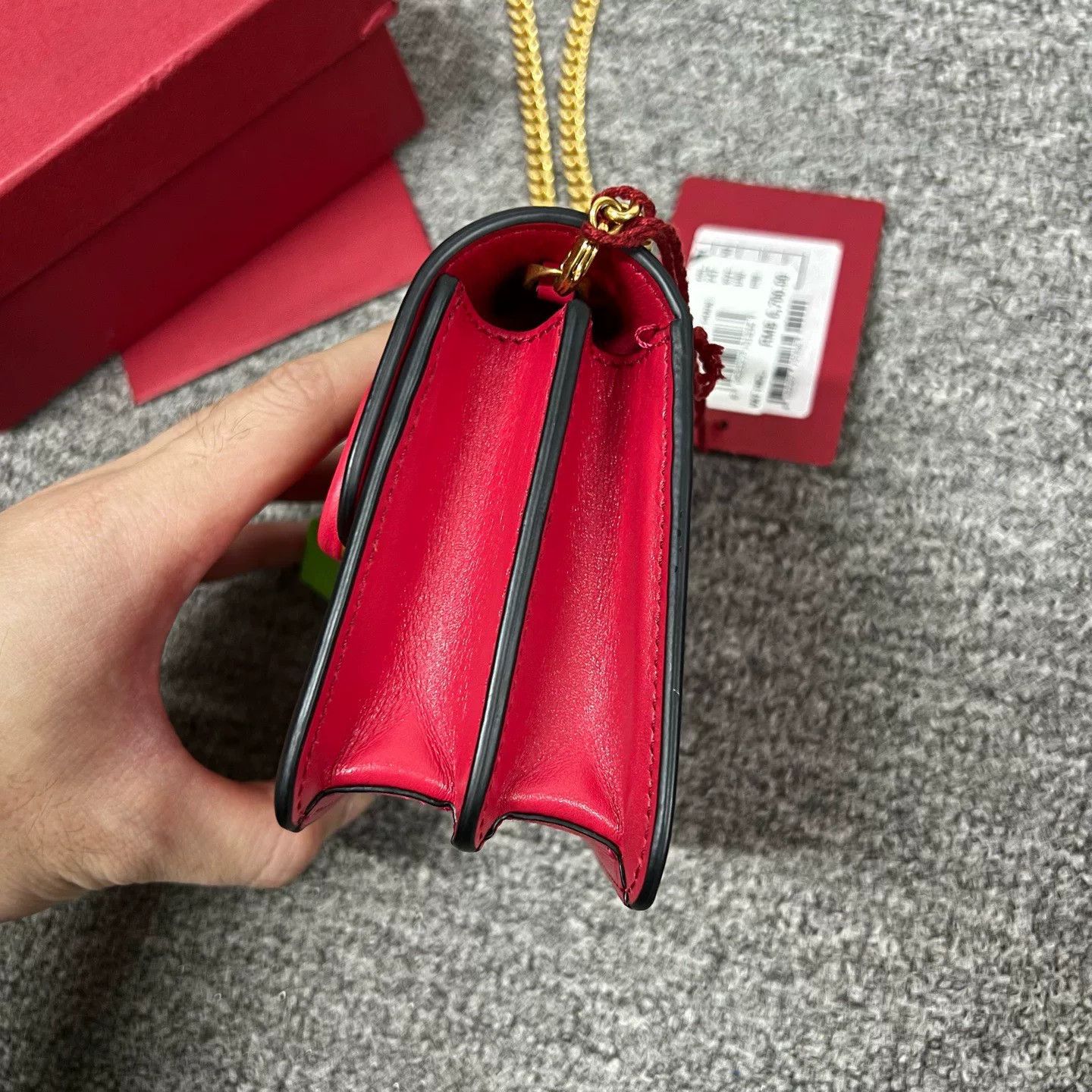 Valentino Valentino Red Mini WOC Crossbody Bag Size ONE SIZE - 8 Thumbnail