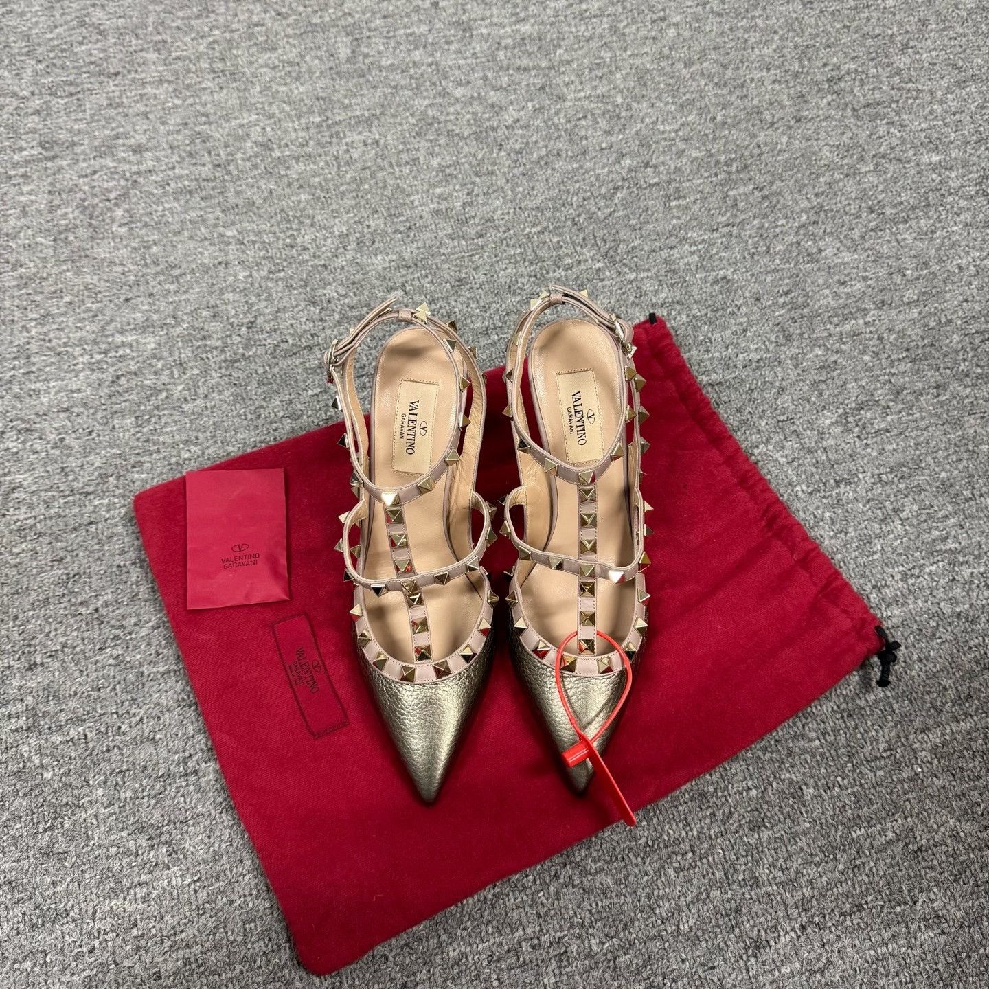 Valentino Valentino Double Ring Rivet High Heels Size US 6.5 / IT 36.5 - 2 Thumbnail