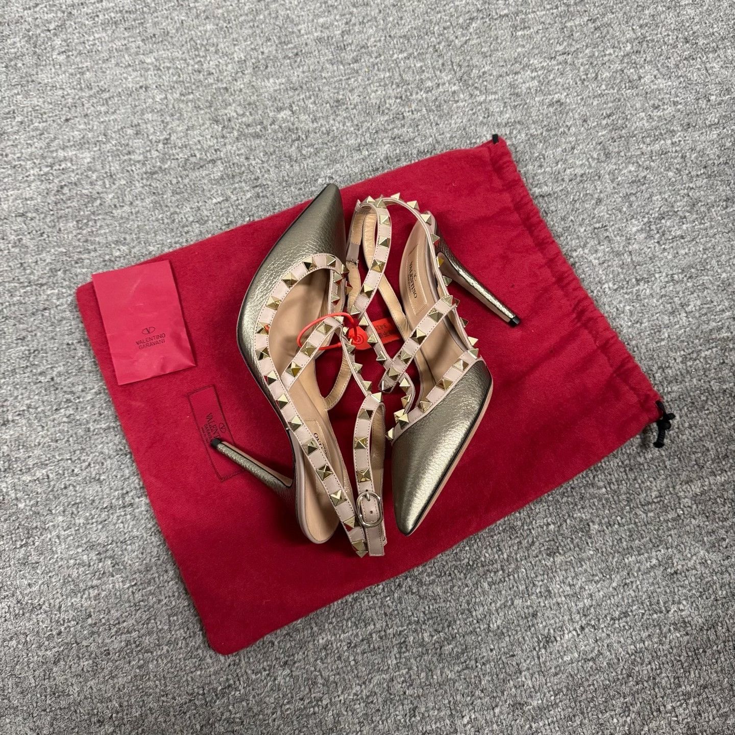 Valentino Valentino Double Ring Rivet High Heels Size US 6.5 / IT 36.5 - 5 Thumbnail