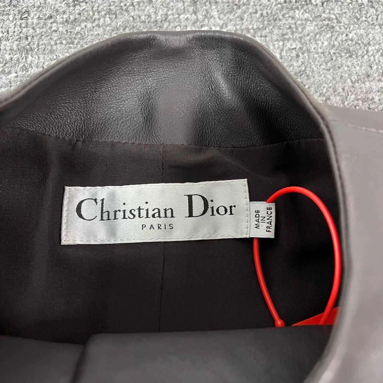 Dior Dior Runway Lambskin Short-sleeve Leather Jacket Size XS / US 0-2 / IT 36-38 - 4 Thumbnail