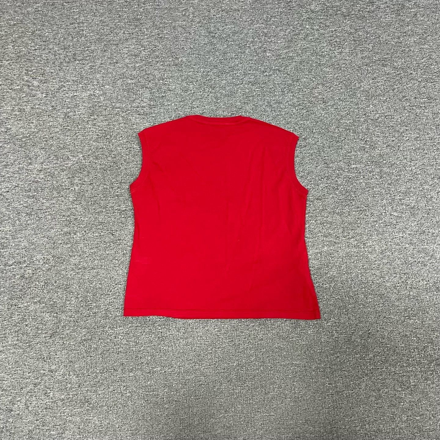 Miu Miu Miu Miu 2025 Logo Red Sleeveless Top S Size S / US 4 / IT 40 - 8 Thumbnail