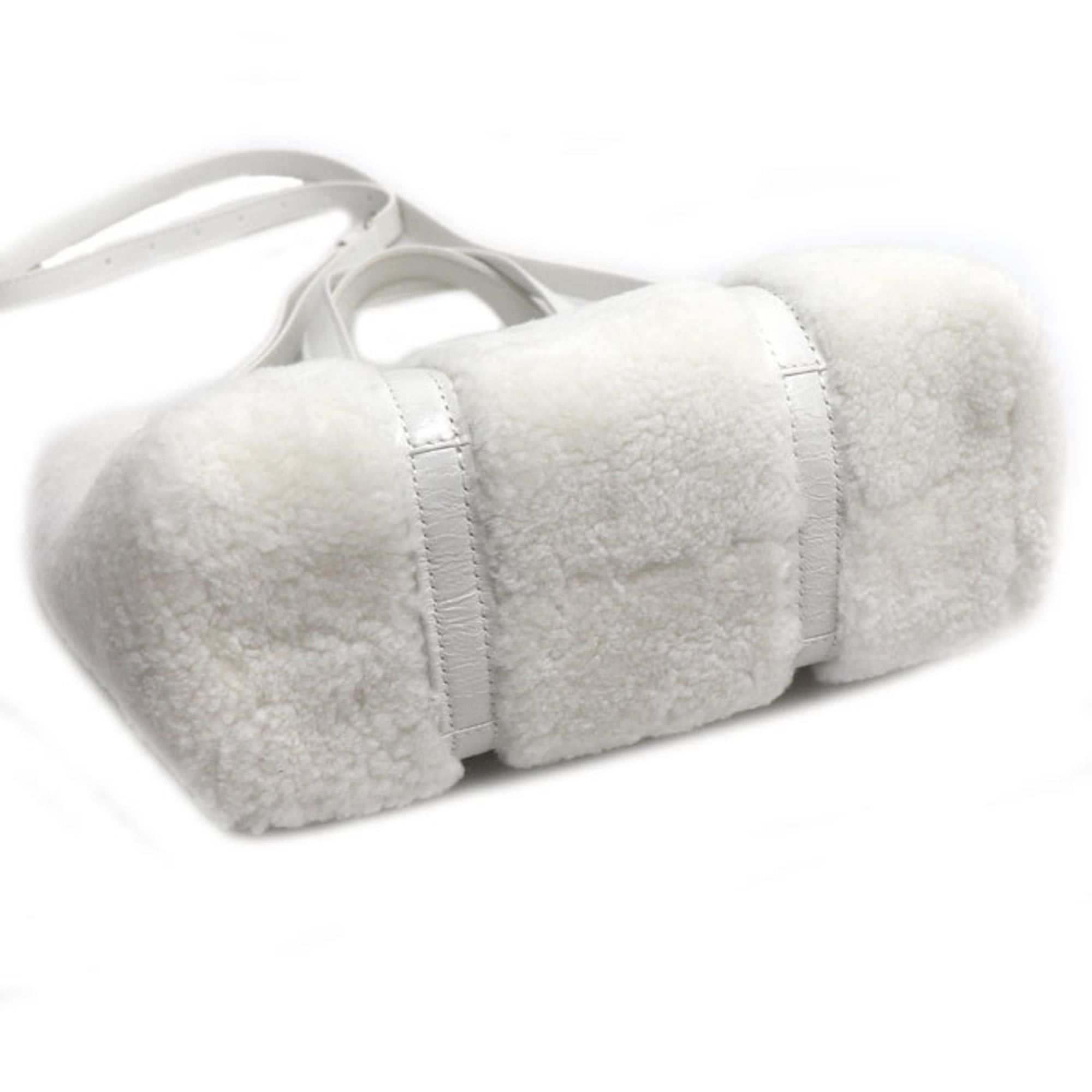Balenciaga Balenciaga Barbes Small 2-Way Shoulder Bag White 671404 Women's Size ONE SIZE - 3 Thumbnail
