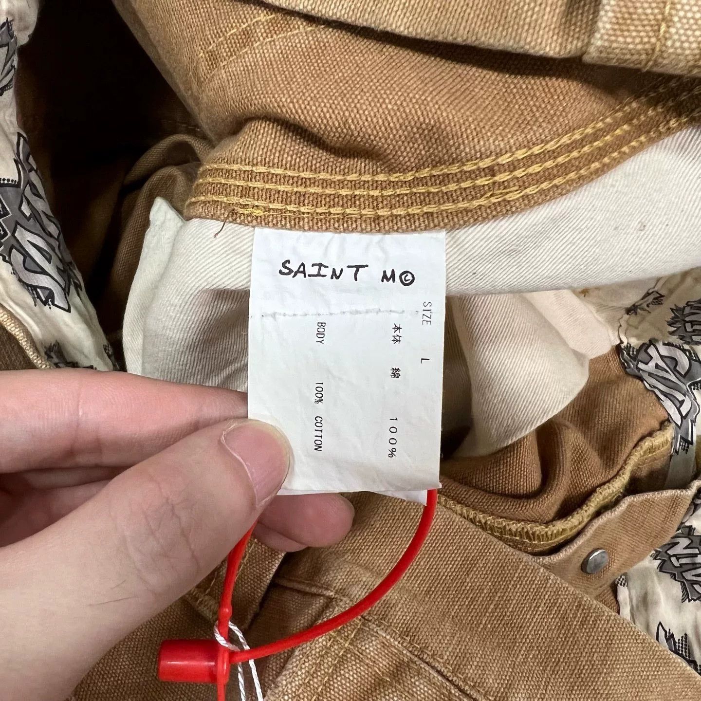 Saint Michael Saint Michael Distressed Logger Work Pants Size US 36 / EU 52 - 6 Thumbnail