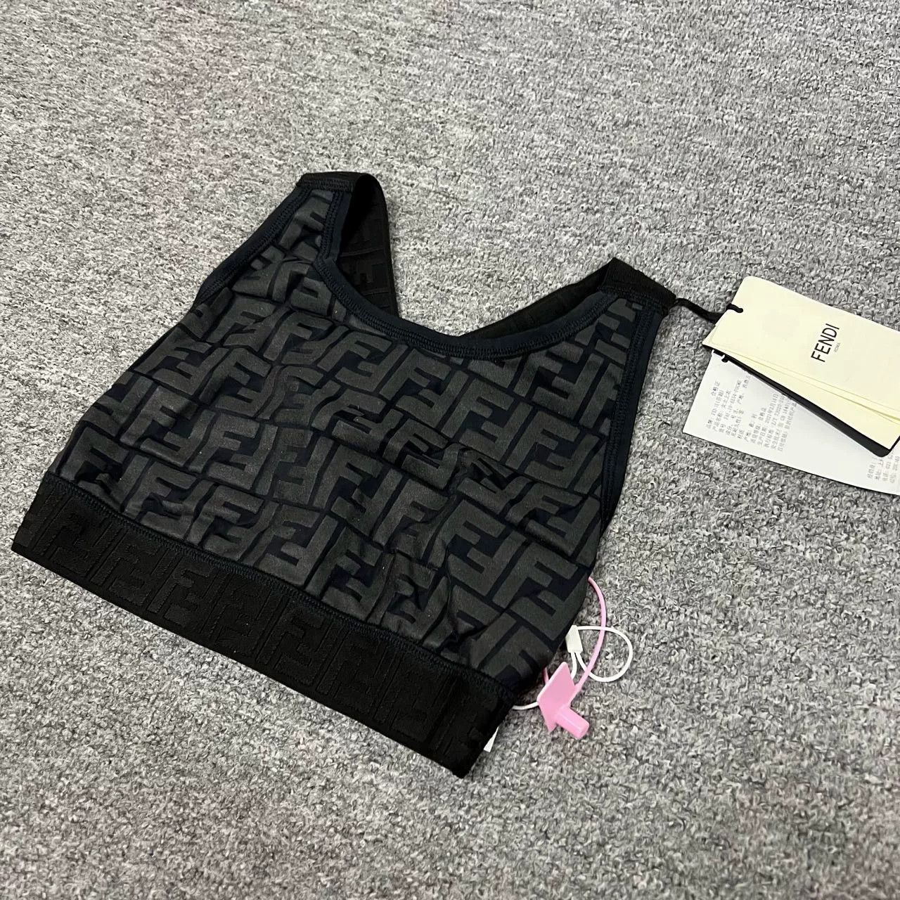 Fendi Fendi Women's Monogram Cross Tank Size XS / US 0-2 / IT 36-38 - 4 Thumbnail
