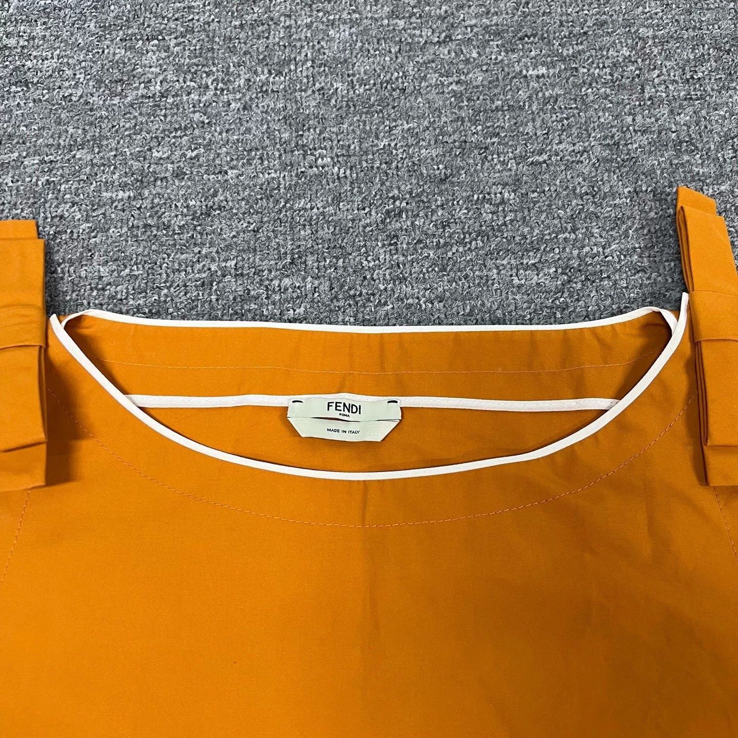 Fendi Fendi Ginger Yellow Bow Utility Vest Size M / US 6-8 / IT 42-44 - 5 Thumbnail