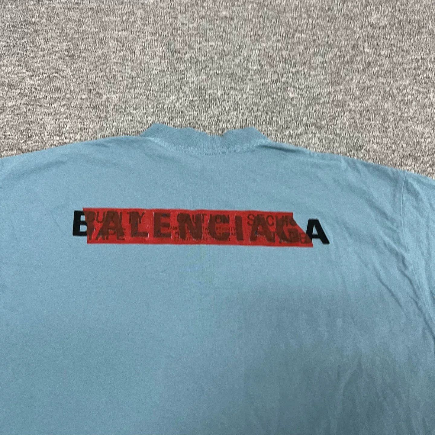 Balenciaga Balenciaga 25FW Tape Short-Sleeve T-Shirt Size US S / EU 44-46 / 1 - 4 Thumbnail
