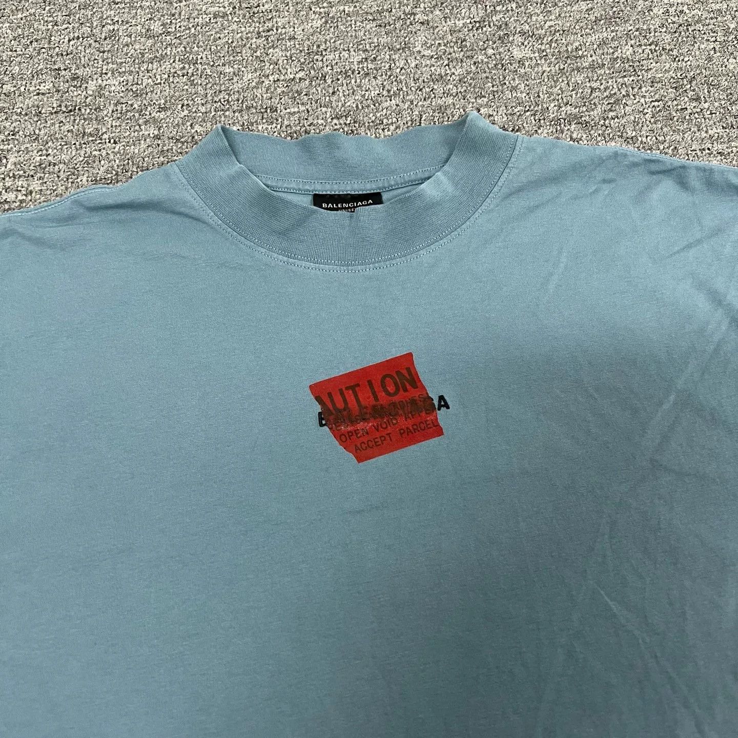 Balenciaga Balenciaga 25FW Tape Short-Sleeve T-Shirt Size US S / EU 44-46 / 1 - 6 Thumbnail