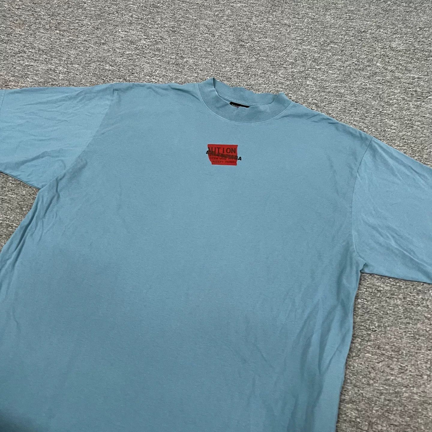 Balenciaga Balenciaga 25FW Tape Short-Sleeve T-Shirt Size US S / EU 44-46 / 1 - 3 Thumbnail