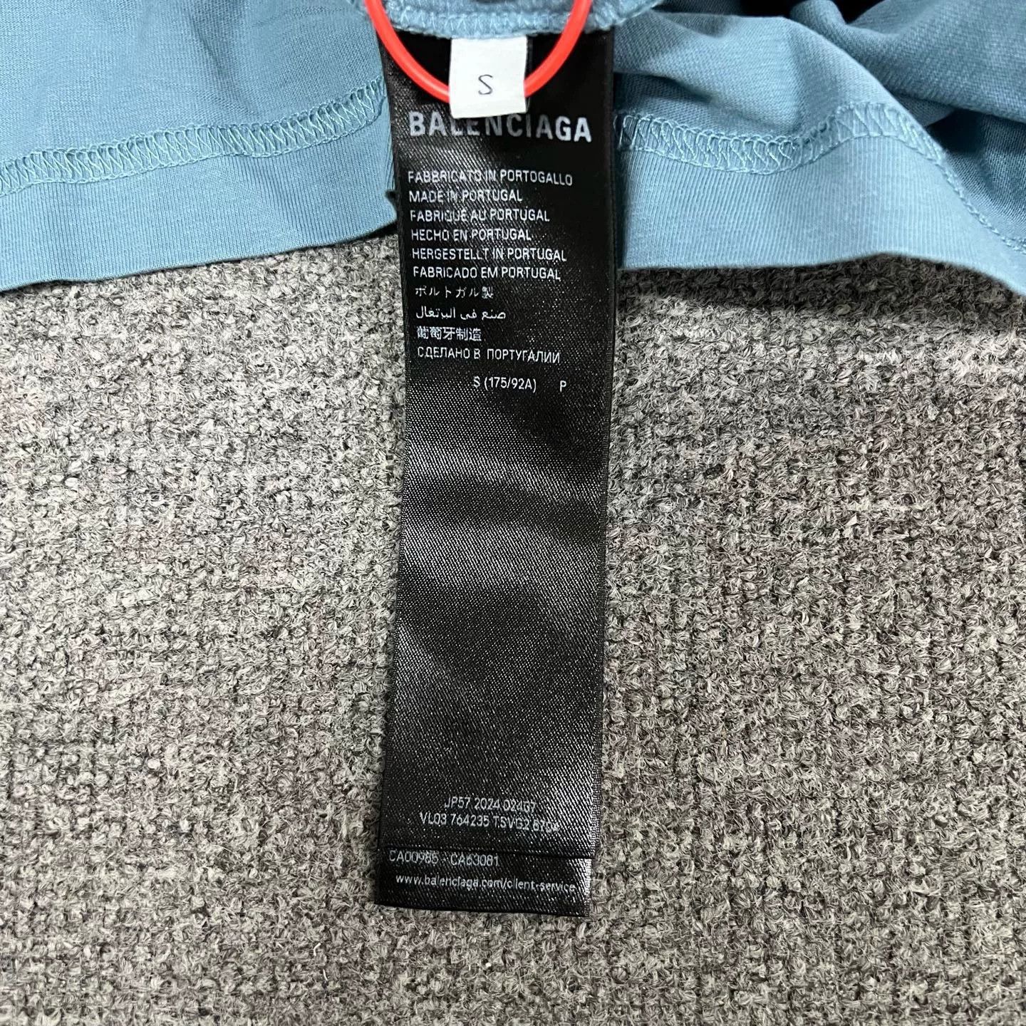 Balenciaga Balenciaga 25FW Tape Short-Sleeve T-Shirt Size US S / EU 44-46 / 1 - 8 Thumbnail