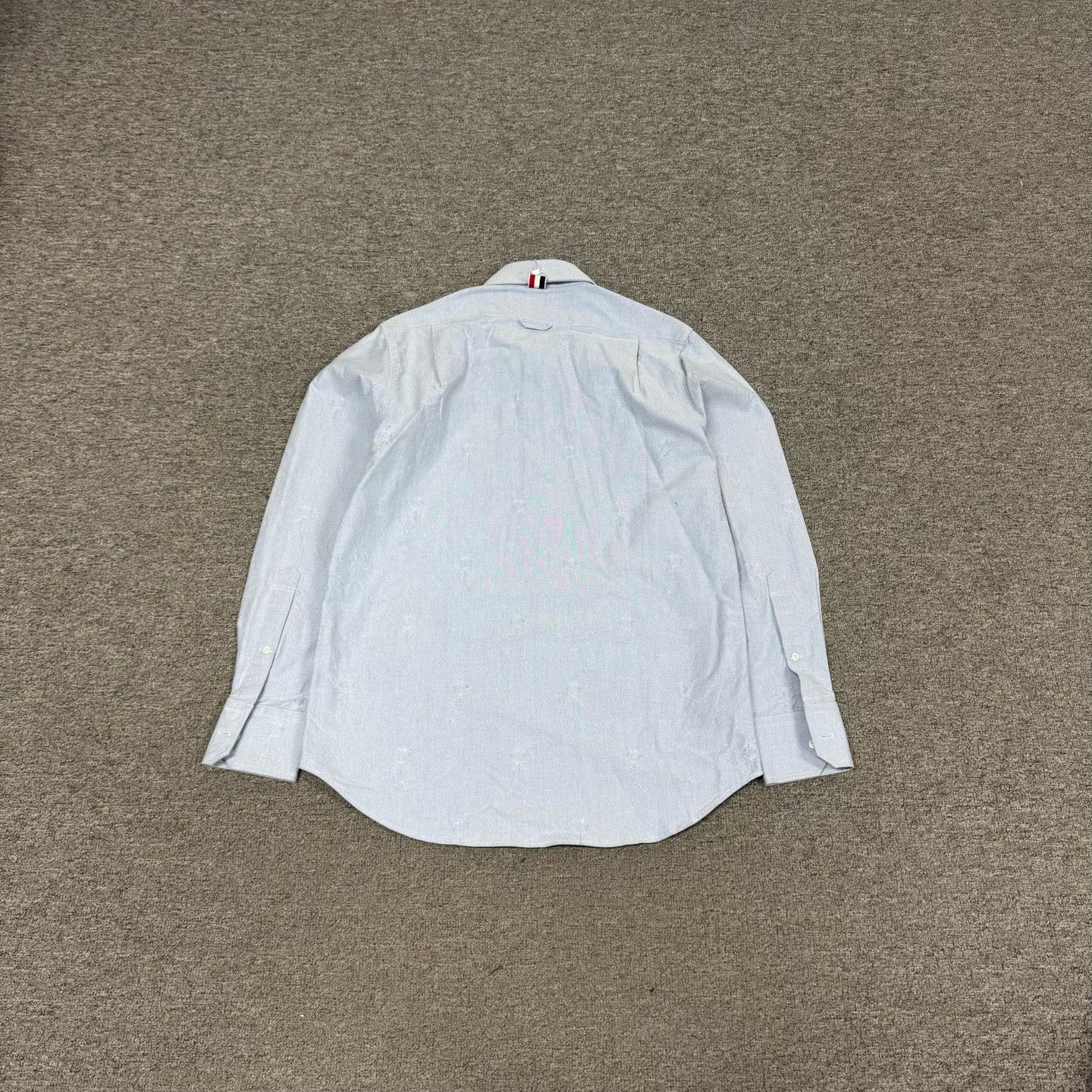 Thom Browne Thom Browne TB Stickman Embroidery Long Sleeve Shirt Size US M / EU 48-50 / 2 - 2 Thumbnail