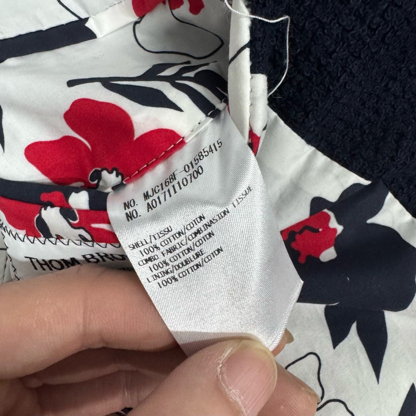 Thom Browne Thom Browne TB Trimmed Colorblock Suit Size US XS / EU 42 / 0 - 9 Thumbnail