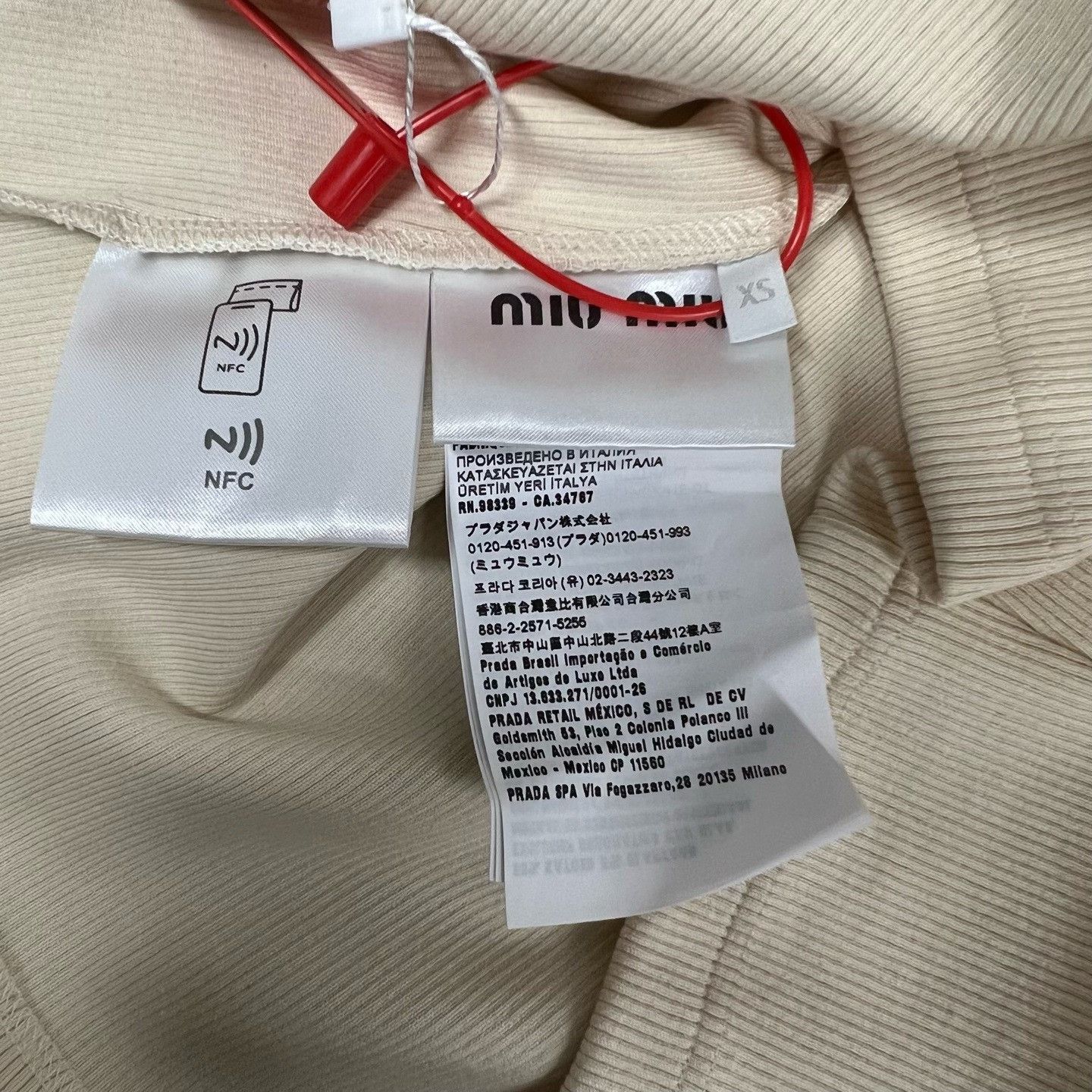 Miu Miu Miu Miu Rhinestone Letter Logo Tank Top Size XS / US 0-2 / IT 36-38 - 4 Thumbnail