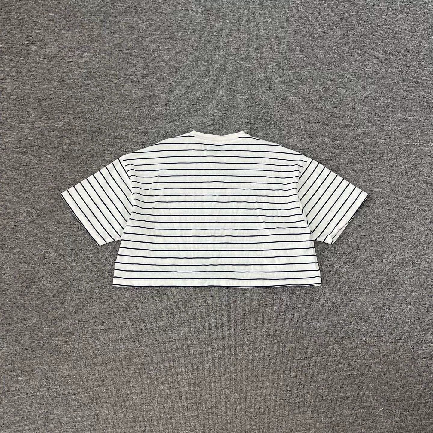 Miu Miu Miu Miu Embroidered Logo Striped T-shirt Size XS / US 0-2 / IT 36-38 - 4 Thumbnail