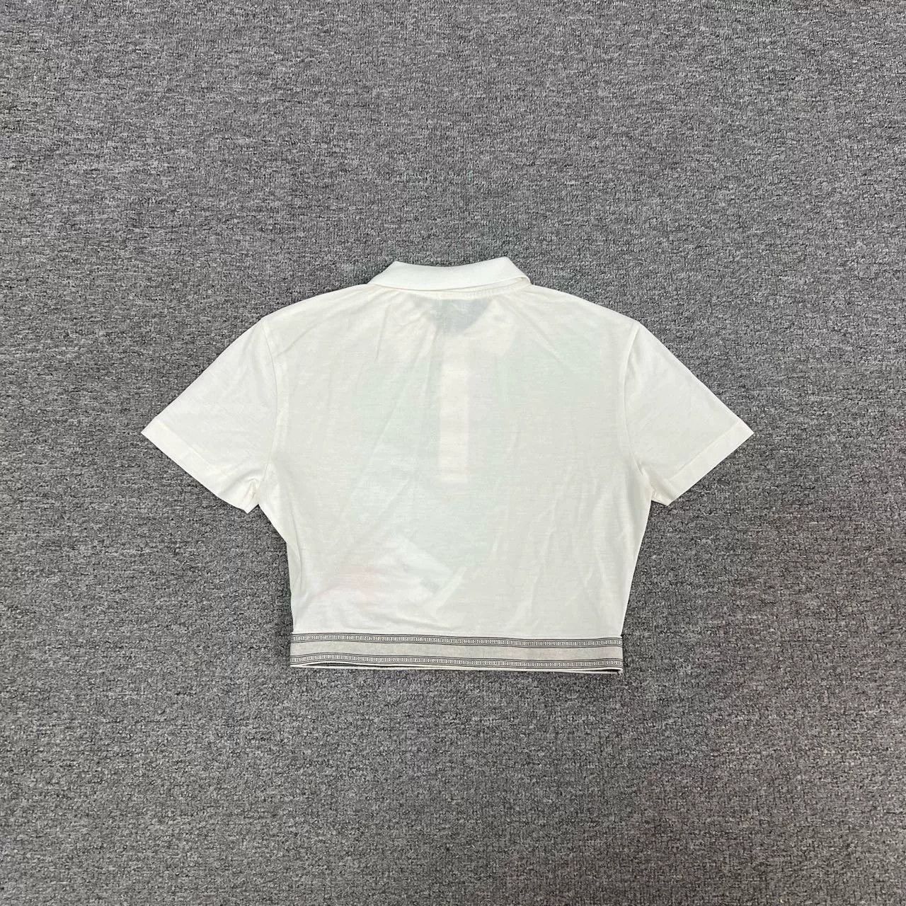 Loewe Loewe Cropped Logo Short Sleeve Polo Size S / US 4 / IT 40 - 3 Thumbnail