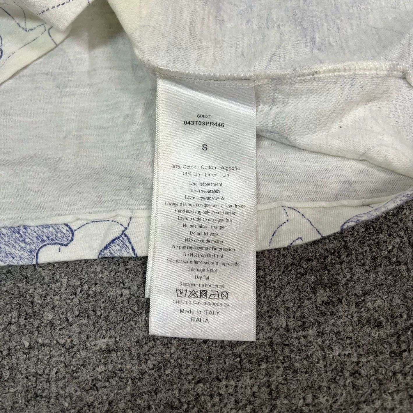 Dior DIOR Earth Series Short-Sleeve T-Shirt Size US S / EU 44-46 / 1 - 6 Thumbnail