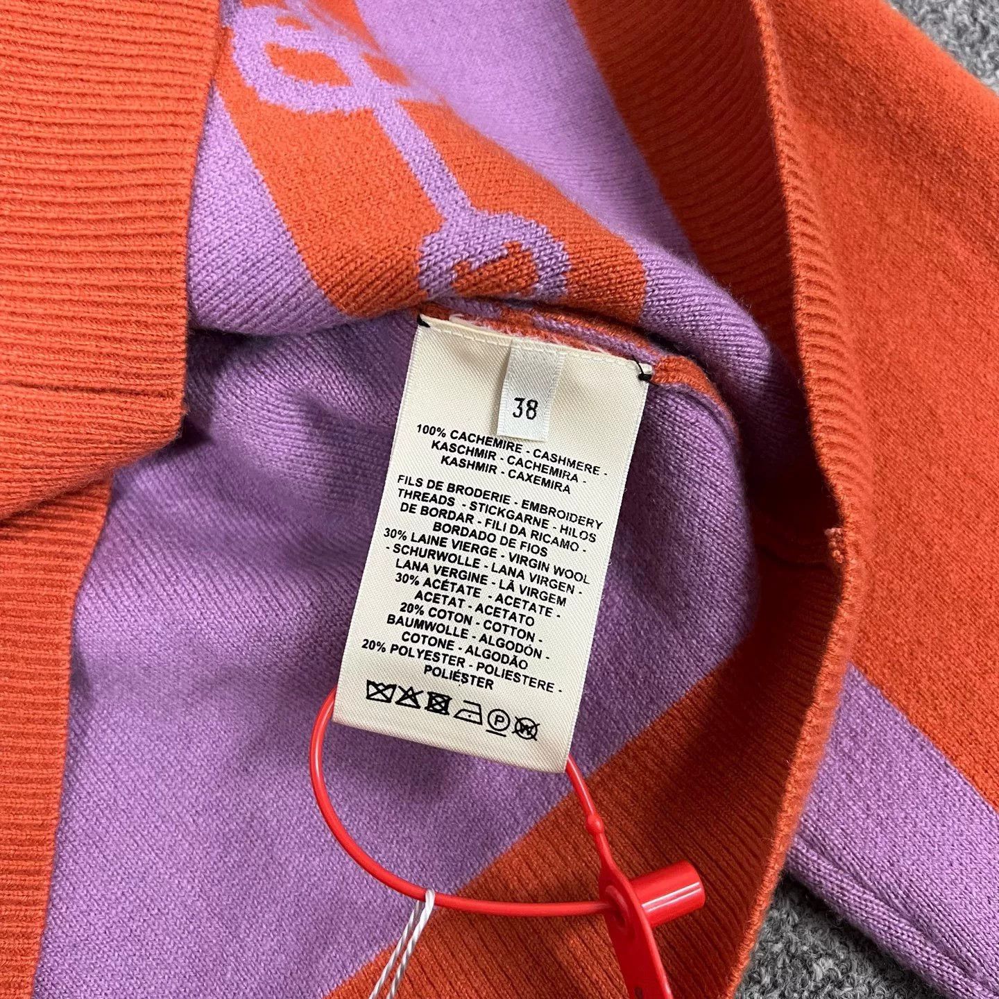 Hermes Hermes Cashmere Cardigan with Back Flocking Size S / US 4 / IT 40 - 9 Thumbnail