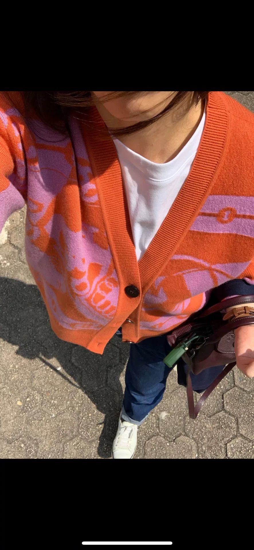 Hermes Hermes Cashmere Cardigan with Back Flocking Size S / US 4 / IT 40 - 2 Thumbnail
