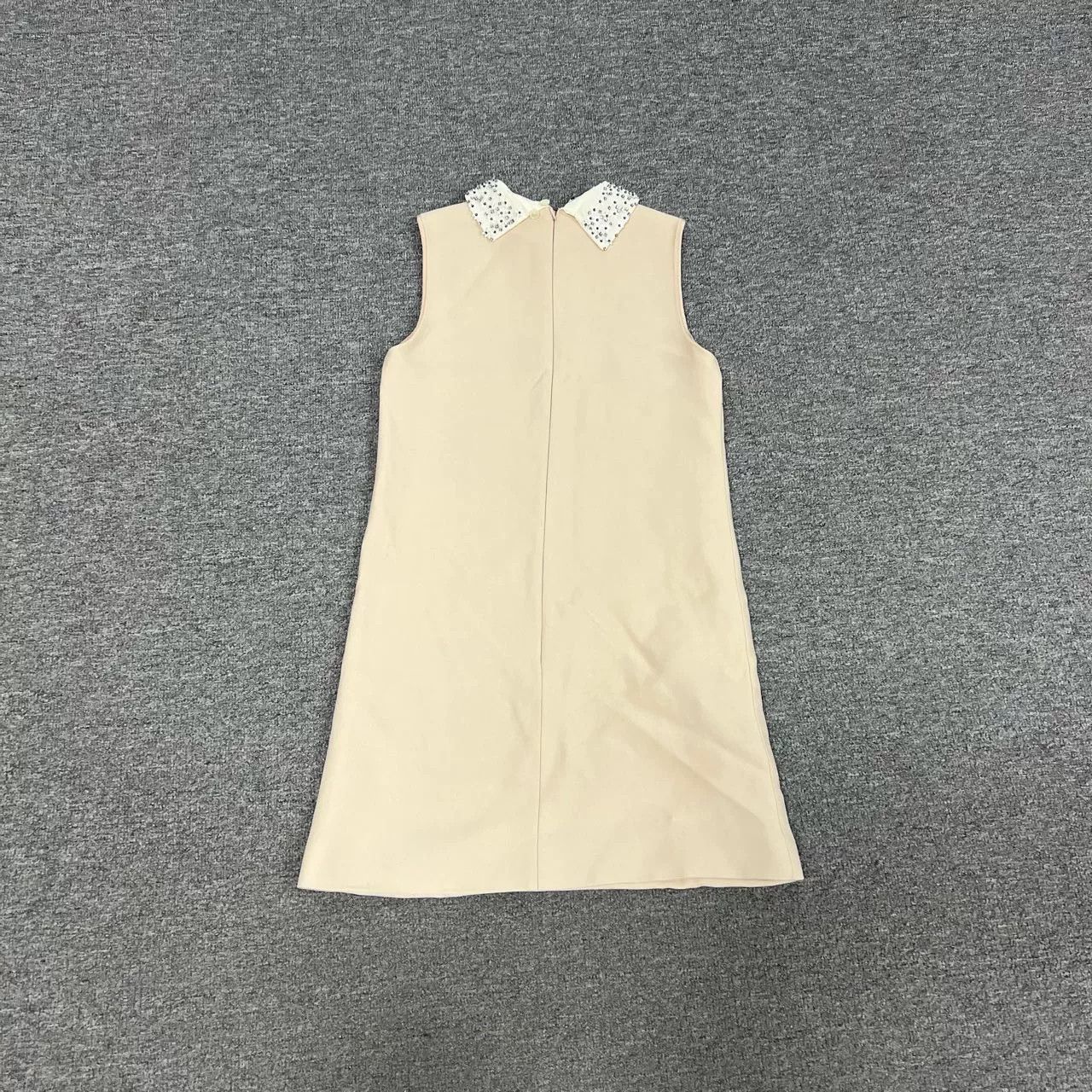 Miu Miu Miumiu Daisy Beaded Sequin Sleeveless Dress Size XS / US 0-2 / IT 36-38 - 4 Thumbnail