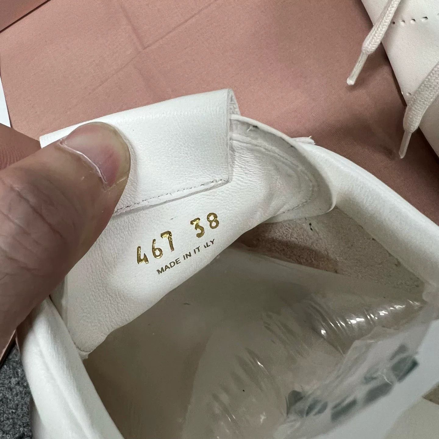 Miu Miu MiuMiu Plume White Mule Training Shoes Size US 7 / IT 37 - 7 Thumbnail